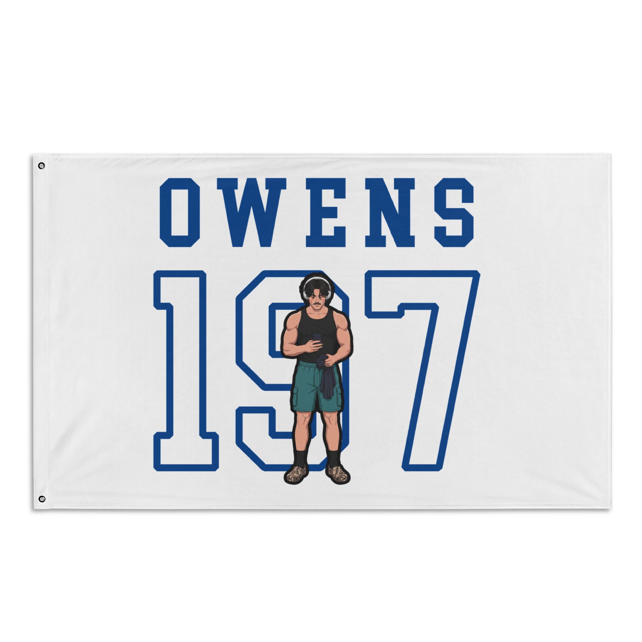 Flag (35 × 56 in) — character_shirsey in Classic