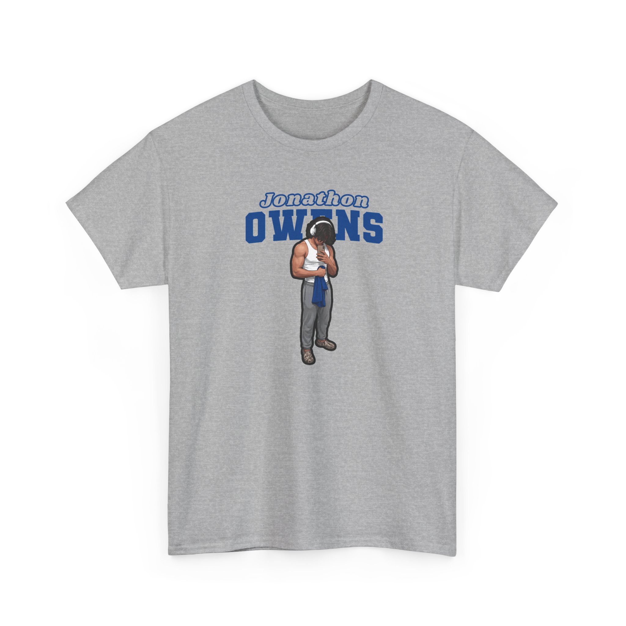 Tee — character_name_arch in Grey