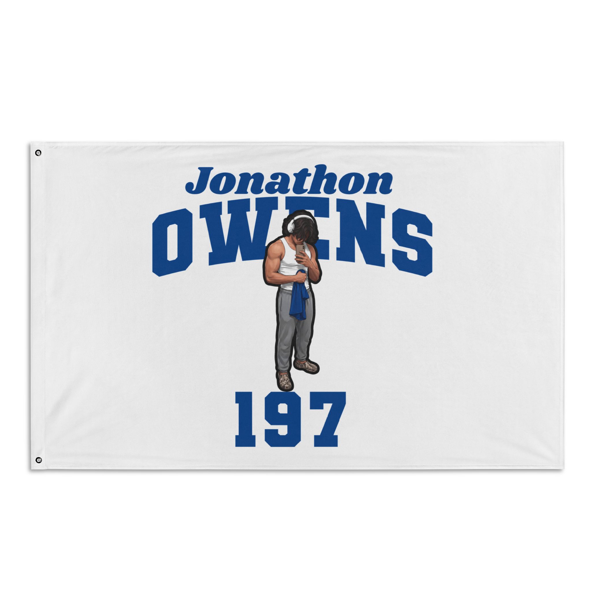 Flag (35 × 56 in) — character_signature_arch in Classic