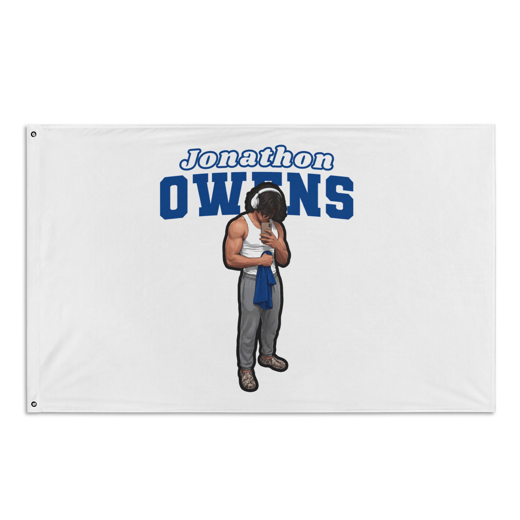 Flag (35 × 56 in) — character_name_arch in Classic