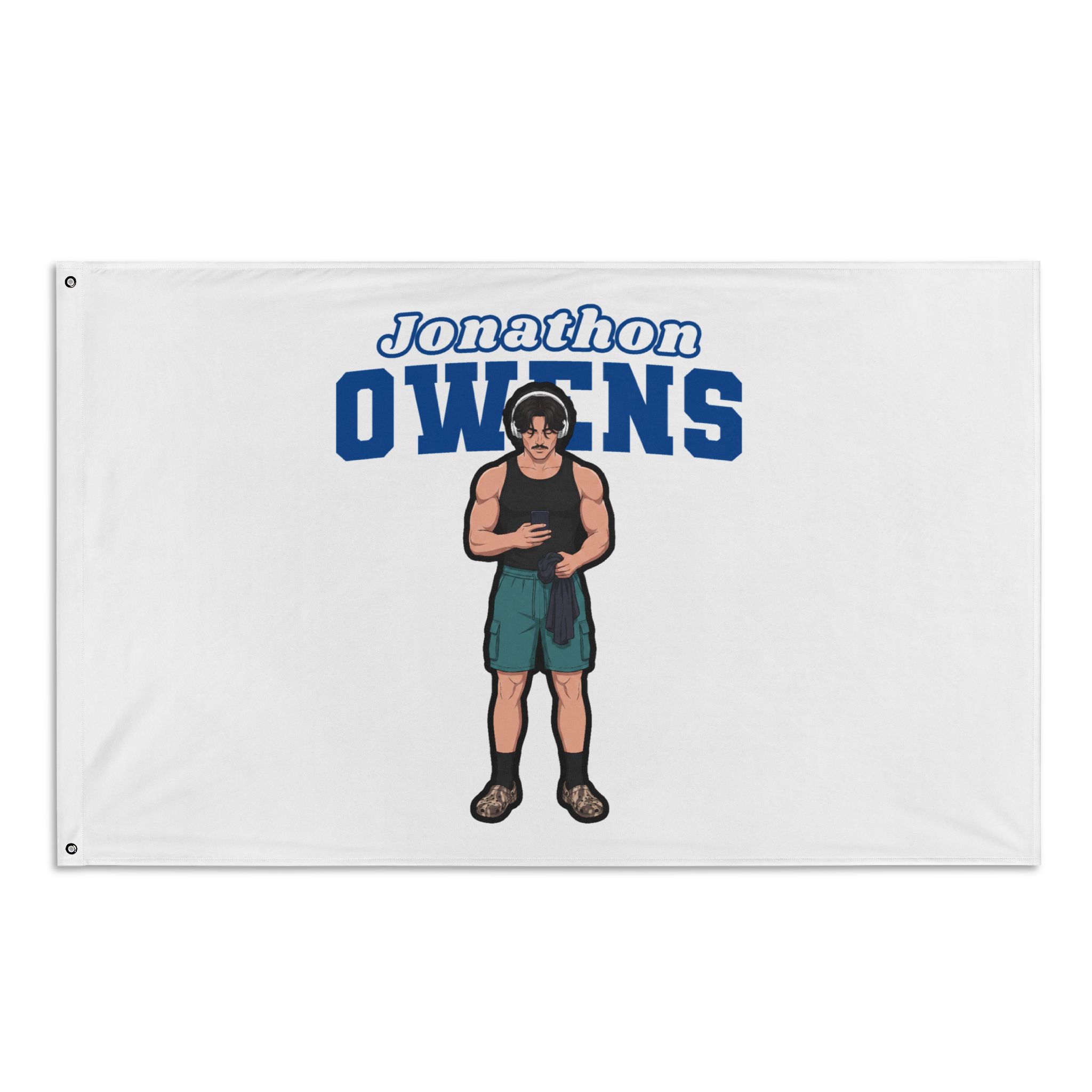 Flag (35 × 56 in) — character_name_arch in Classic