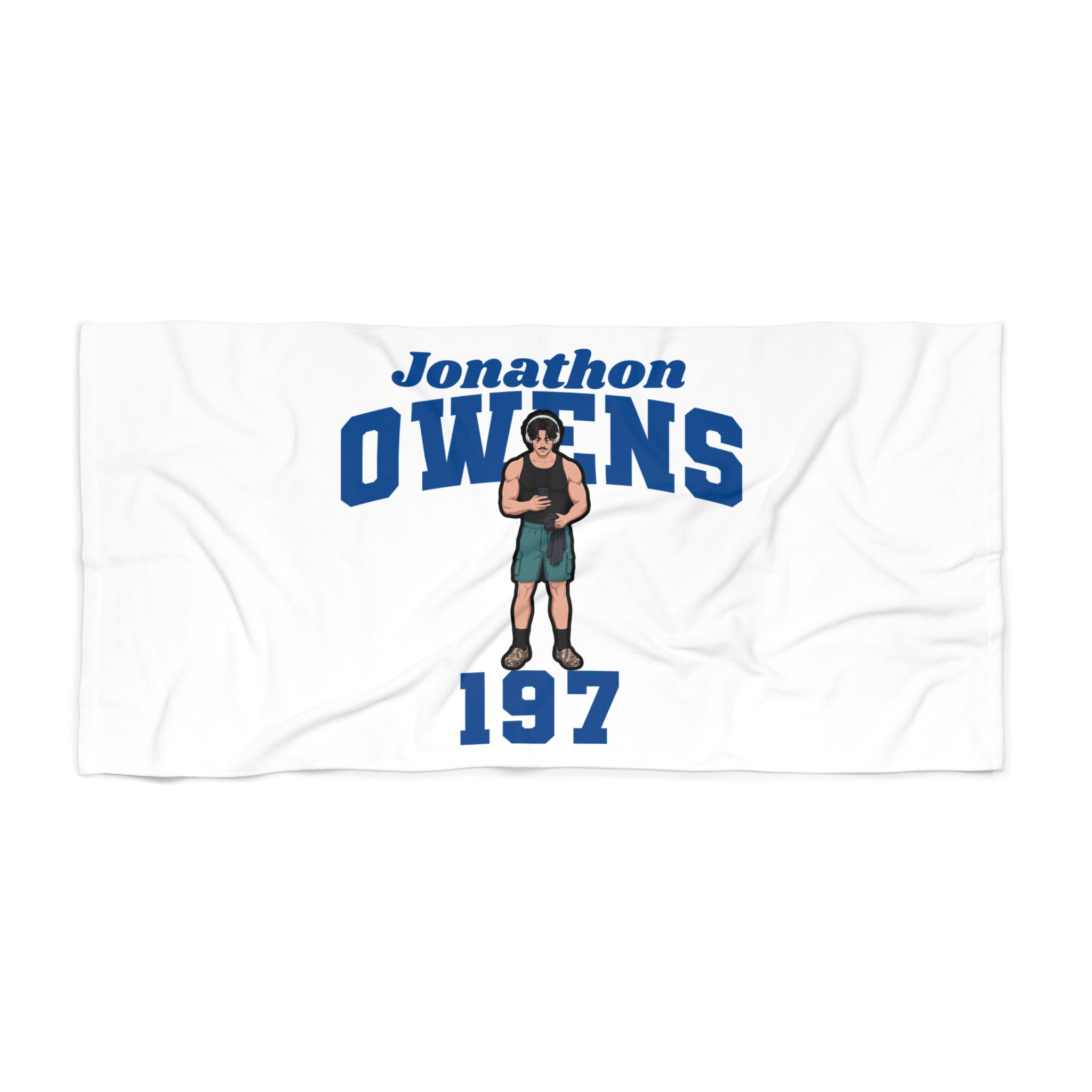 Beach Towel — character_signature_arch in Classic