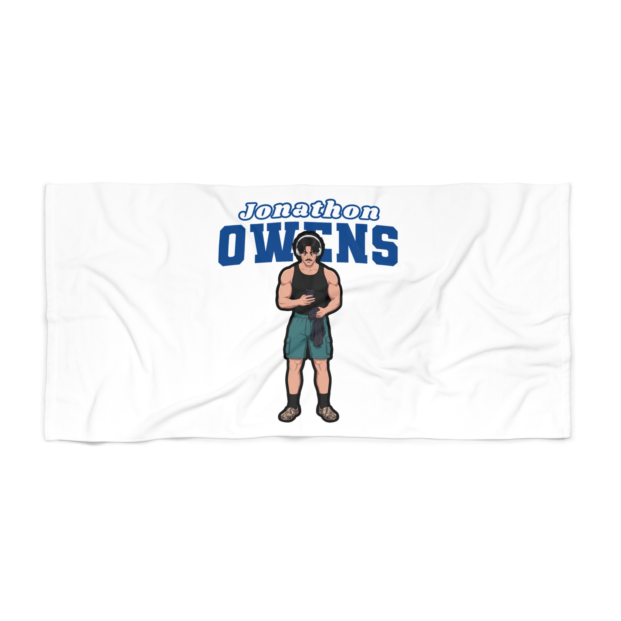 Beach Towel — character_name_arch in Classic