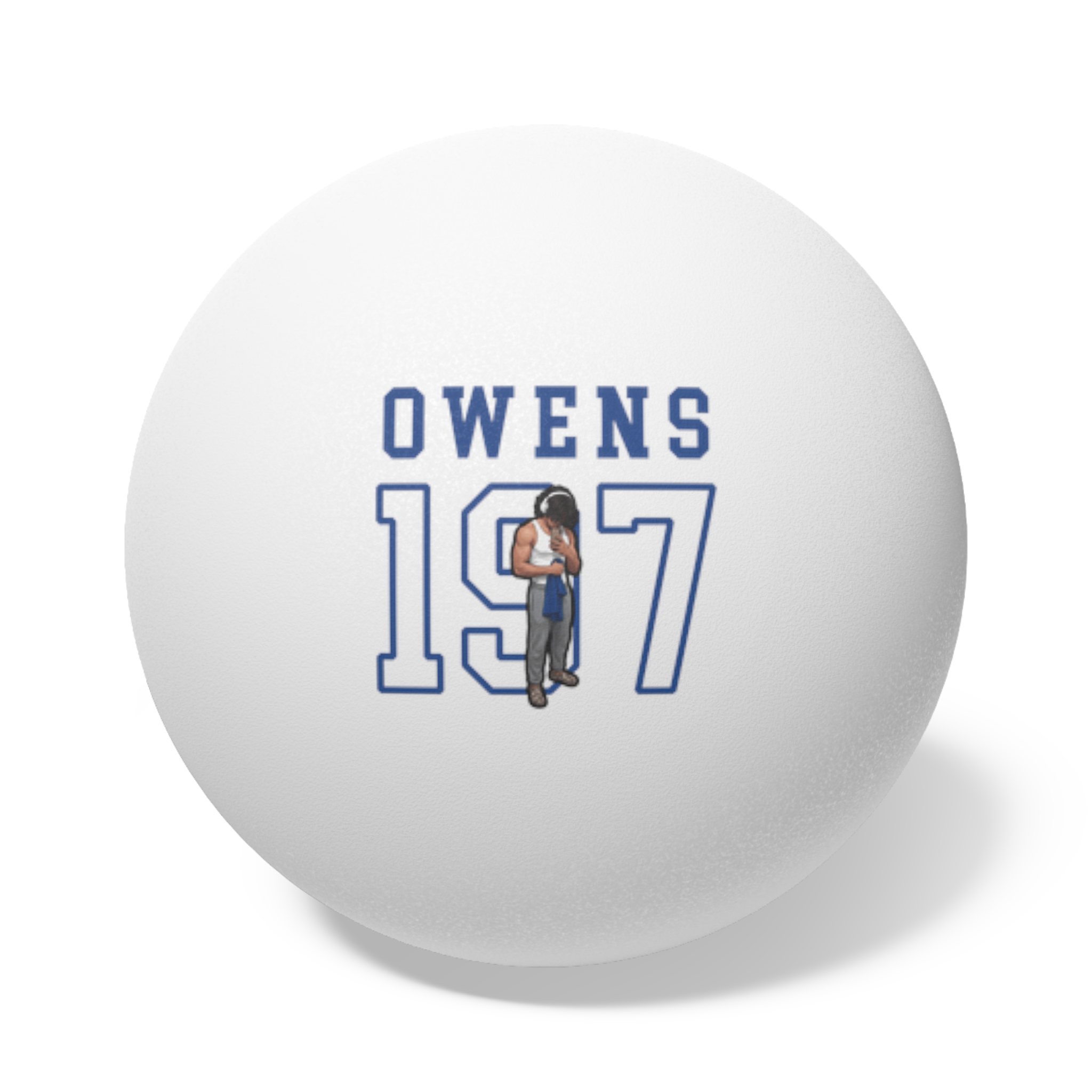 Ping Pong Balls, 6 pcs — character_shirsey in White