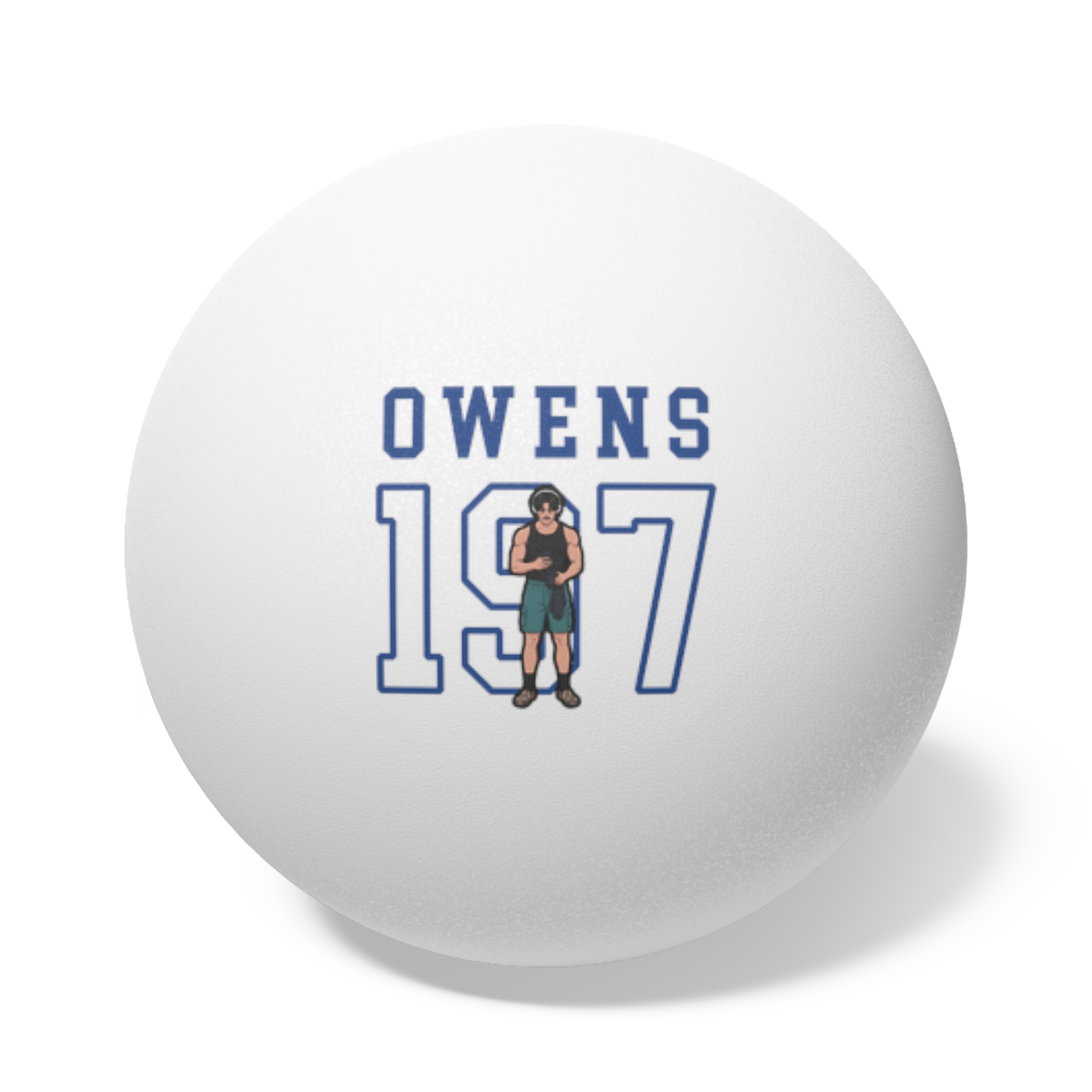Ping Pong Balls, 6 pcs — character_shirsey in White