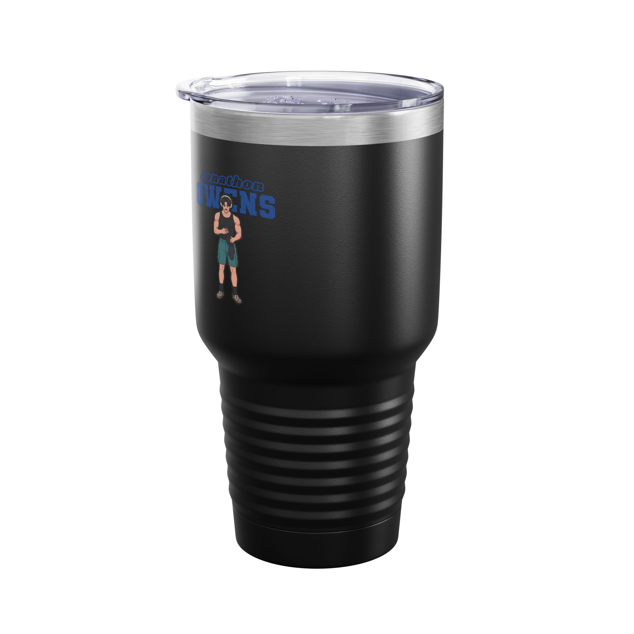 30oz Tumbler — character_name_arch in Black