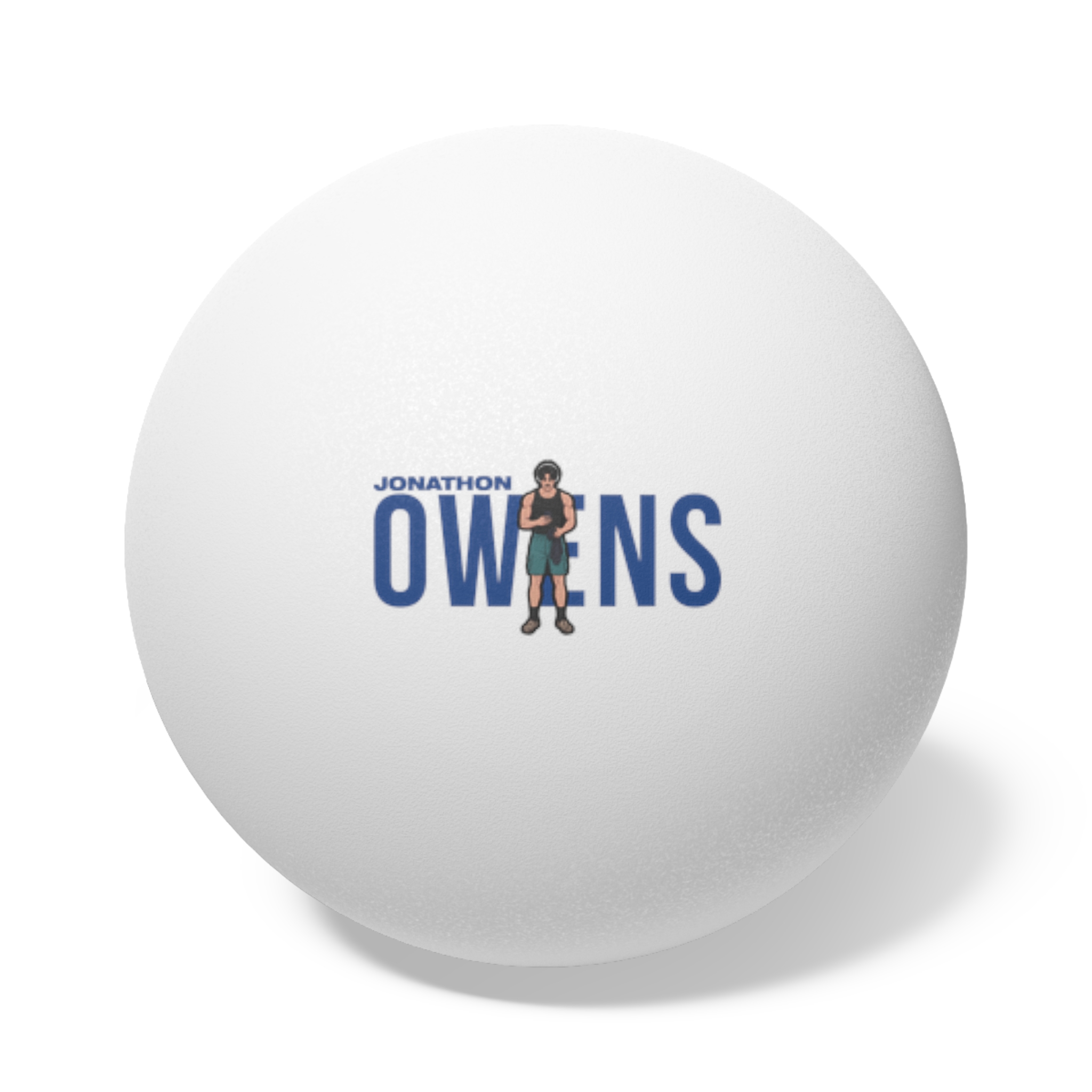Ping Pong Balls, 6 pcs — character_player_name in White