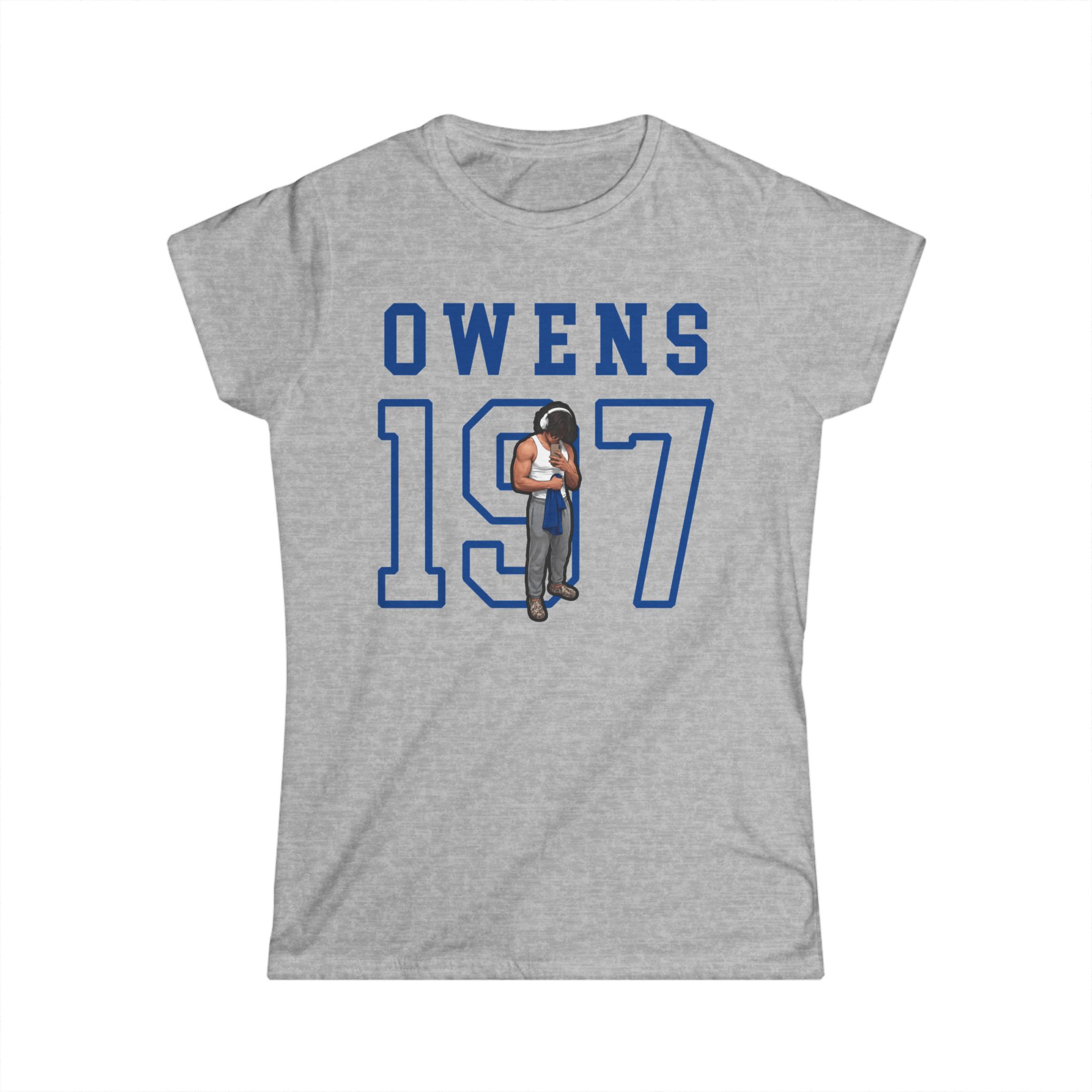 Women's Softstyle Tee — character_shirsey in Grey