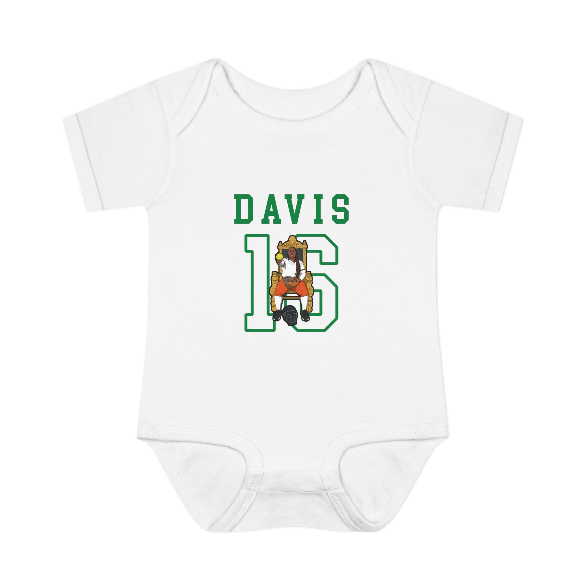 Baby Onesie — character_shirsey in White