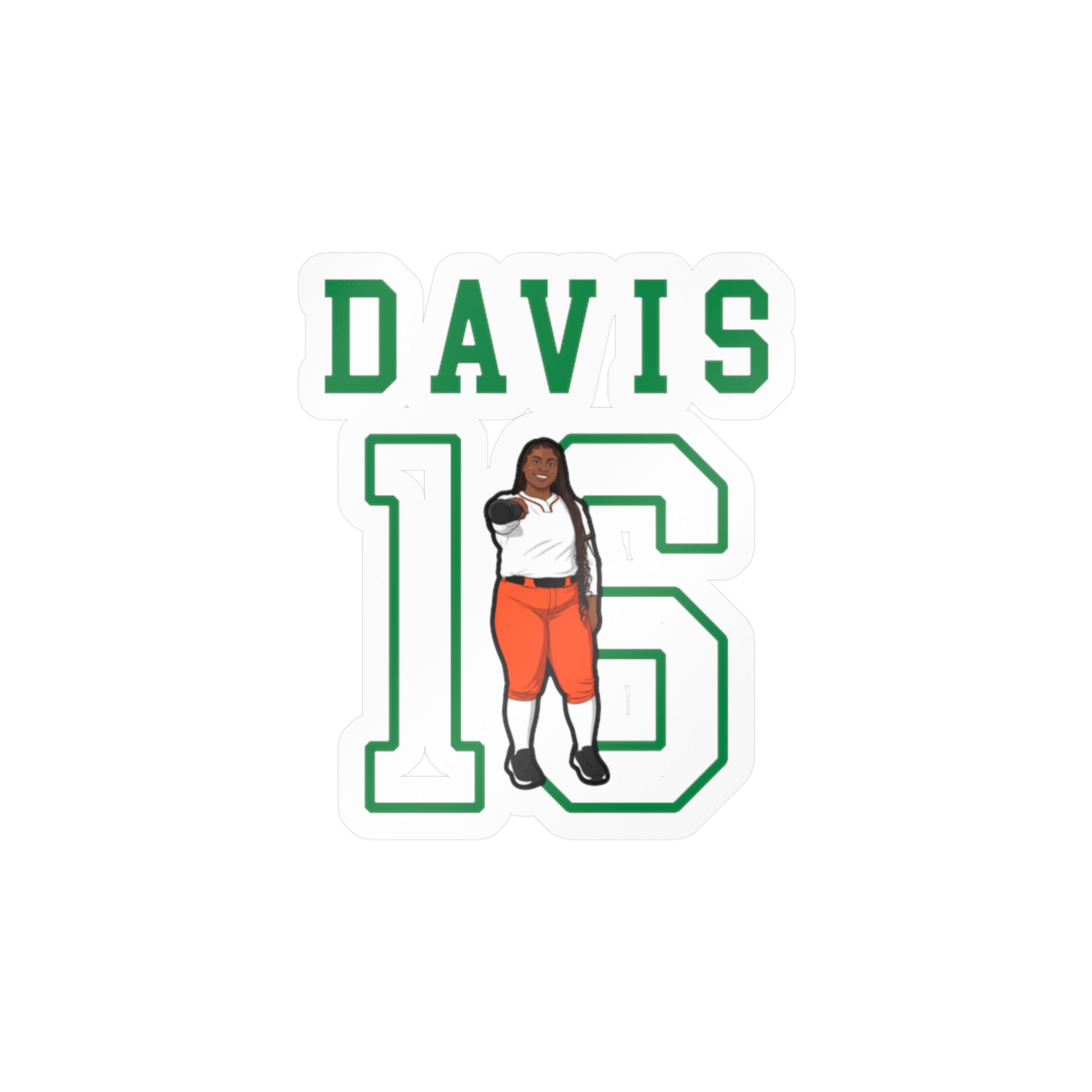 Vinyl Sticker — character_shirsey in Classic