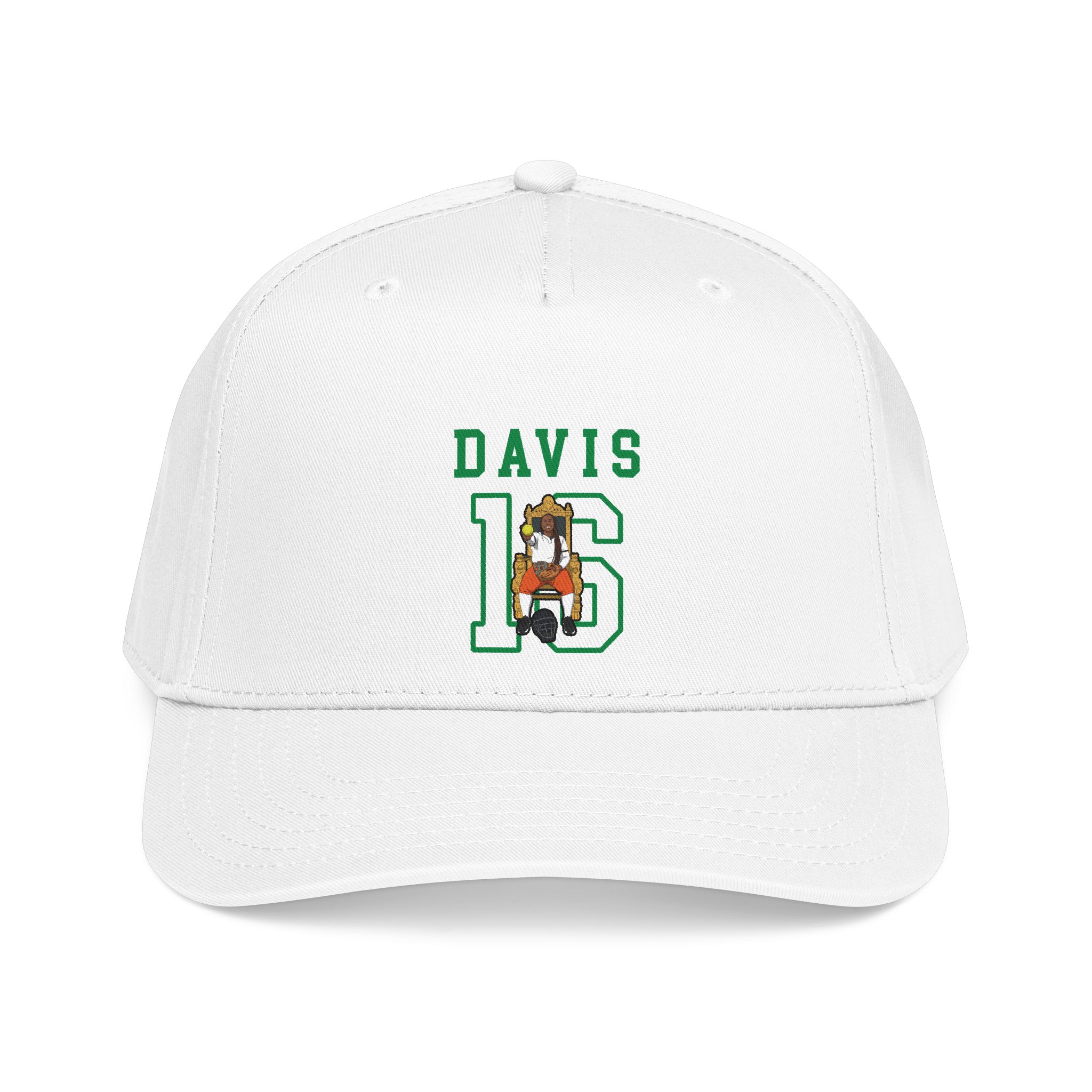 Baseball Cap — character_shirsey in White