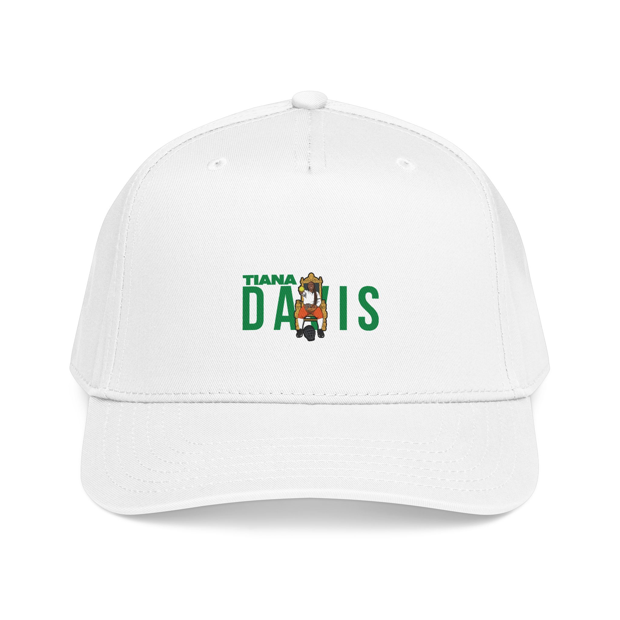 Baseball Cap — character_player_name in White