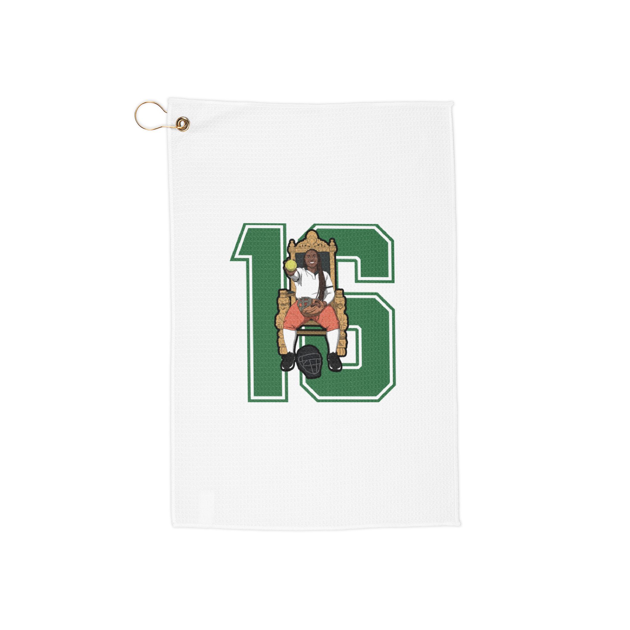 Golf Towel — character_number in Classic