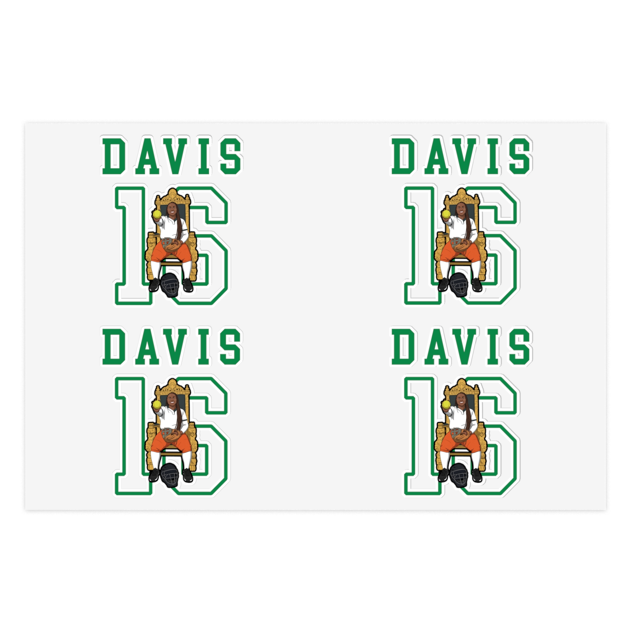 Sticker Sheet — character_shirsey in Classic