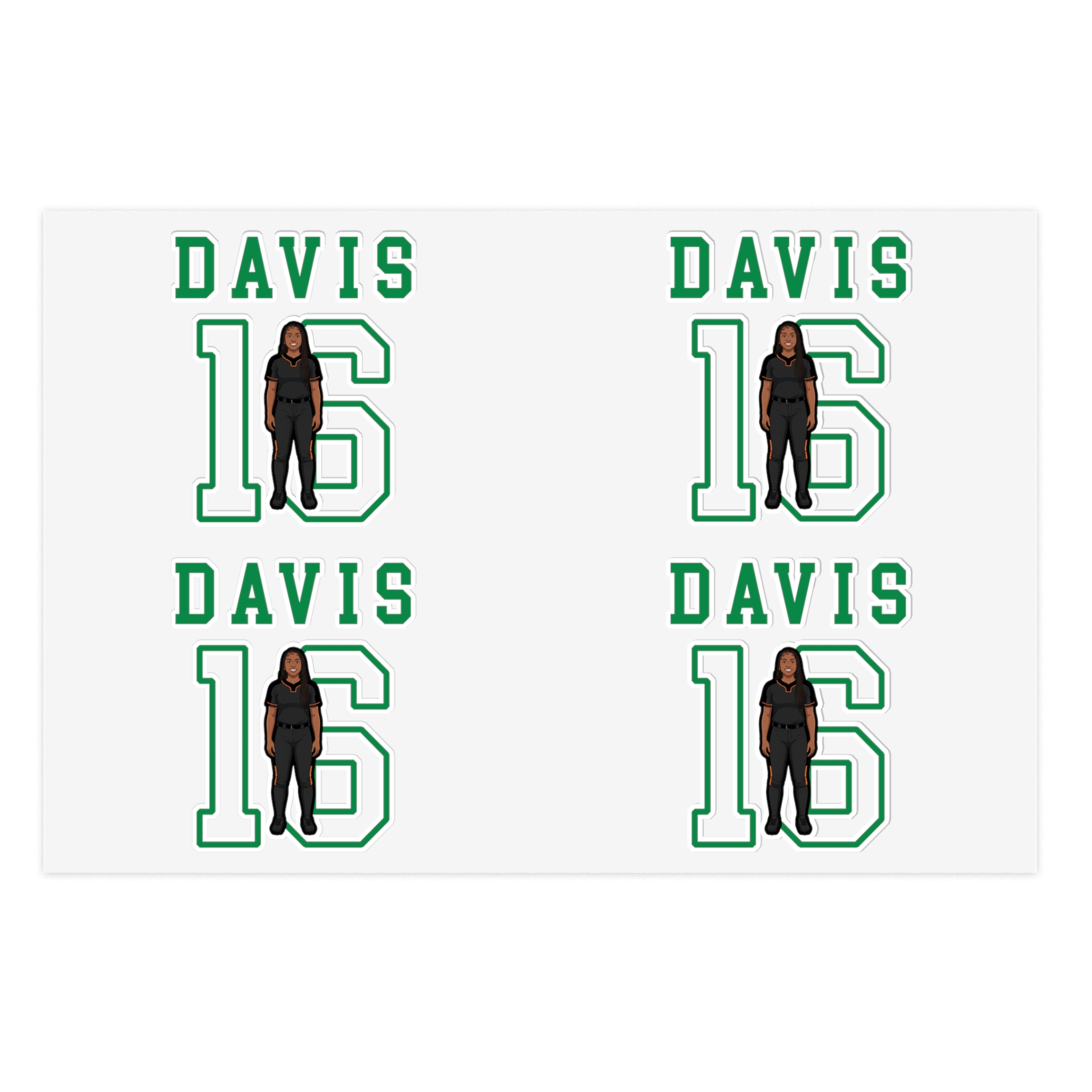 Sticker Sheet — character_shirsey in Classic