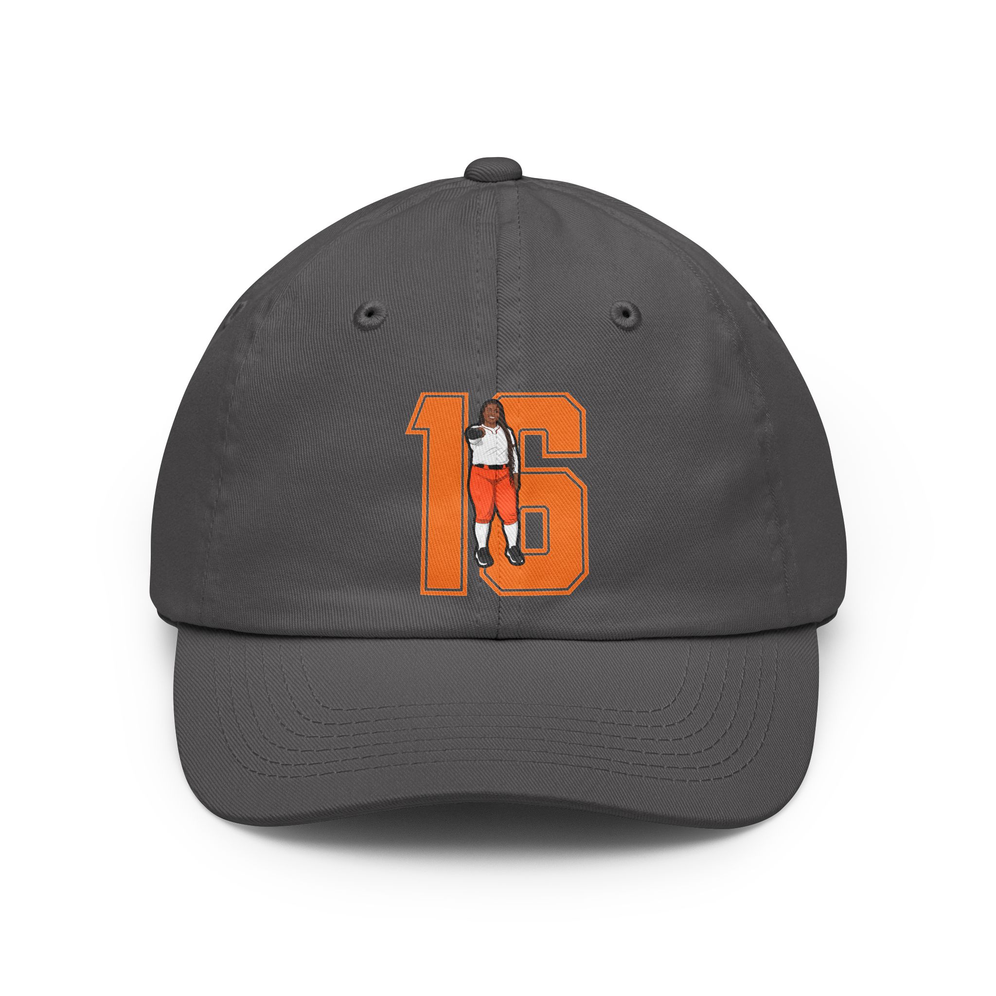 Classic Cap — character_number in Grey