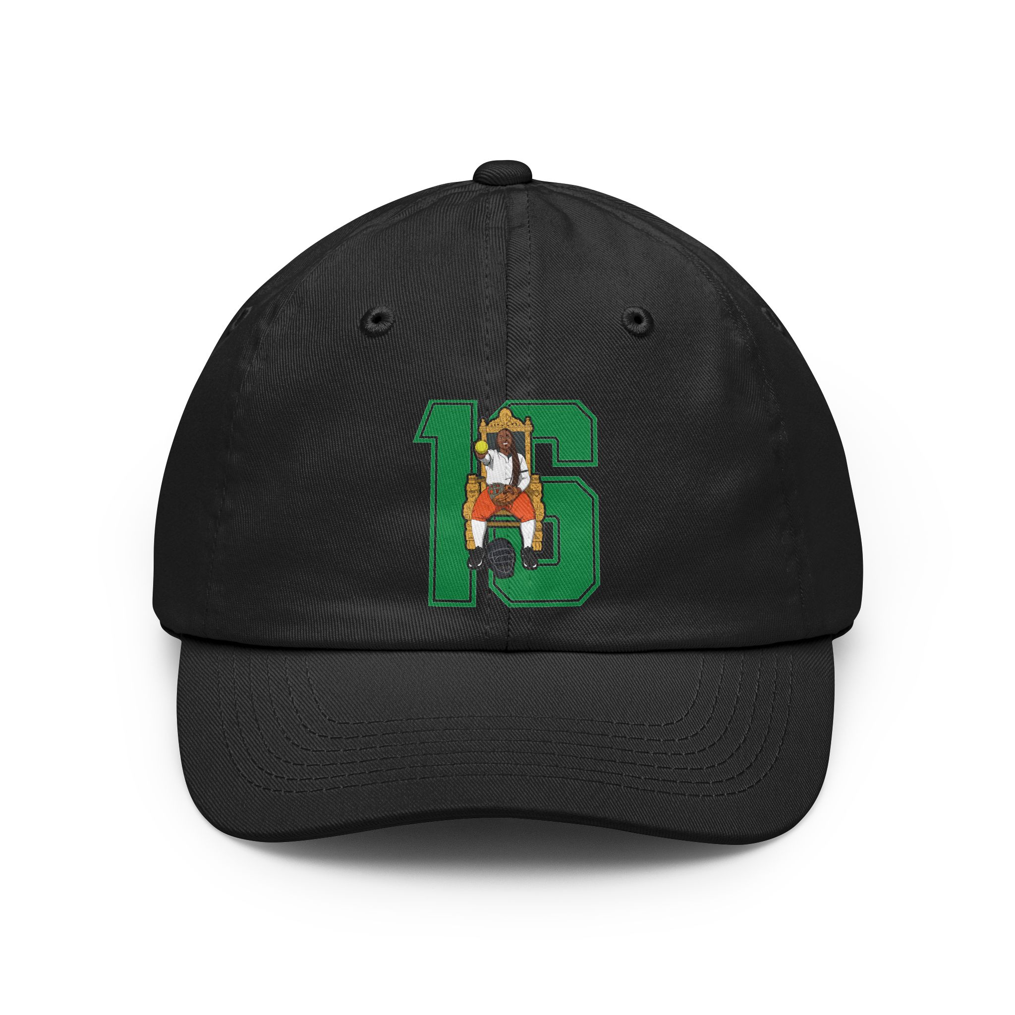 Classic Cap — character_number in Black