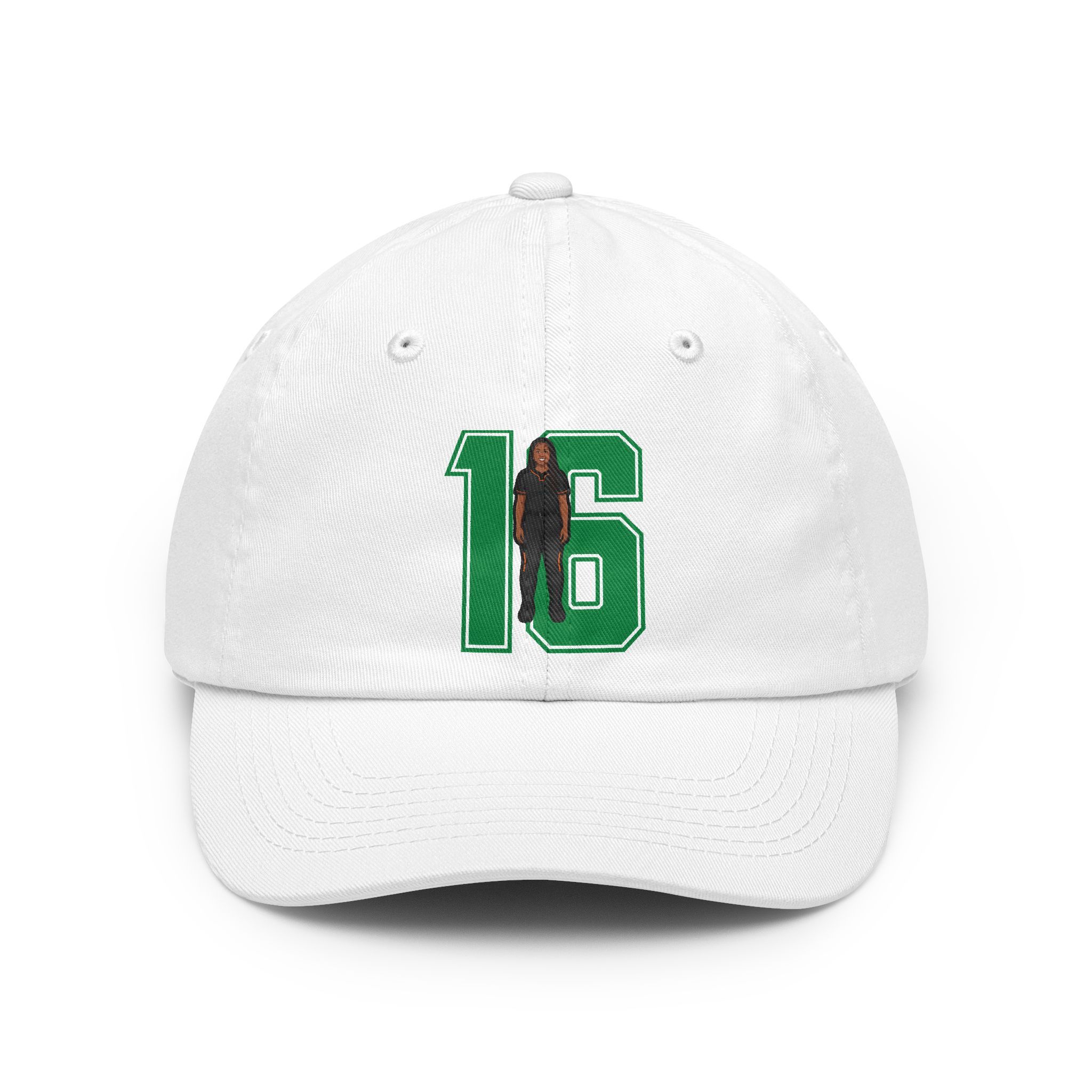 Classic Cap — character_number in White