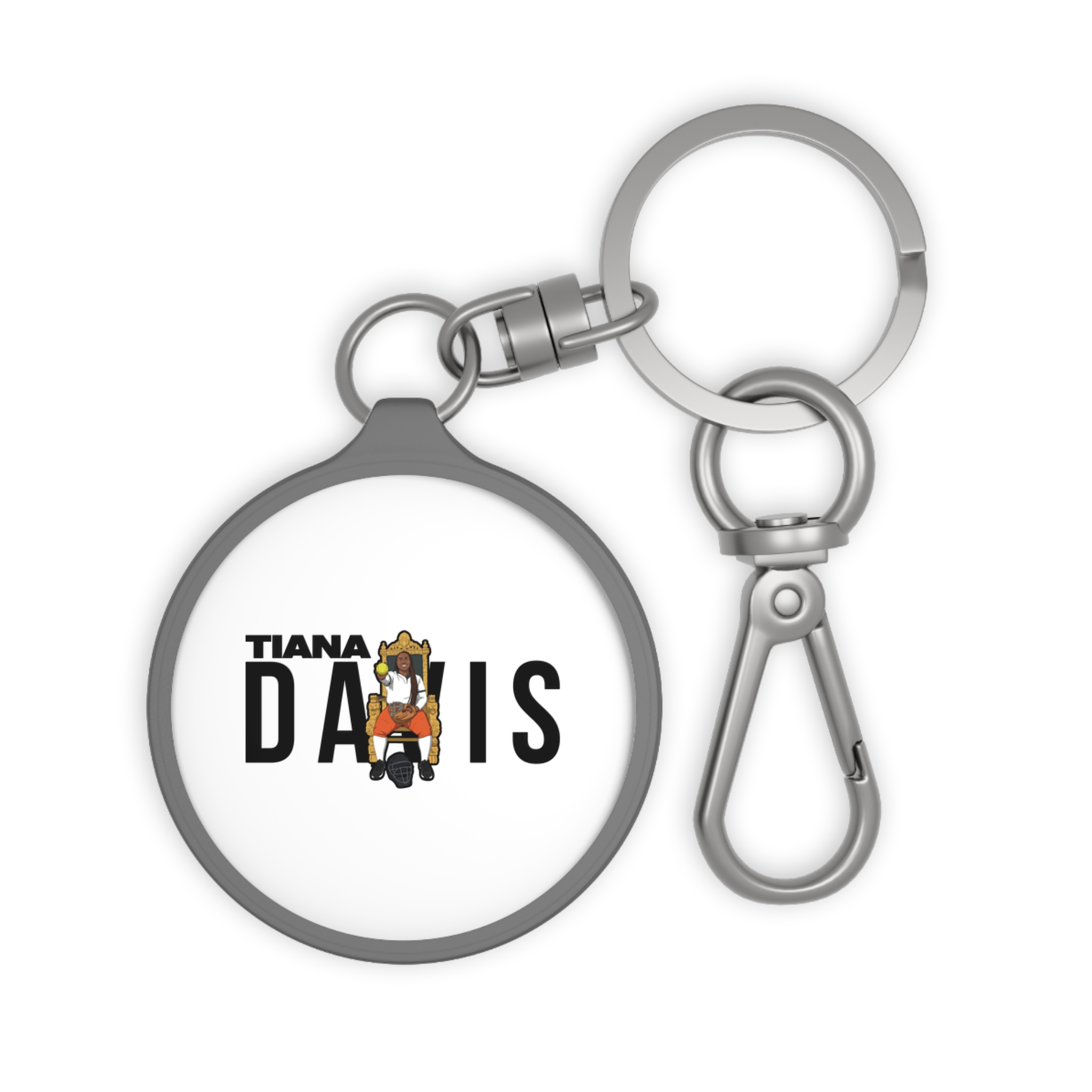 Keychain — character_player_name in Grey