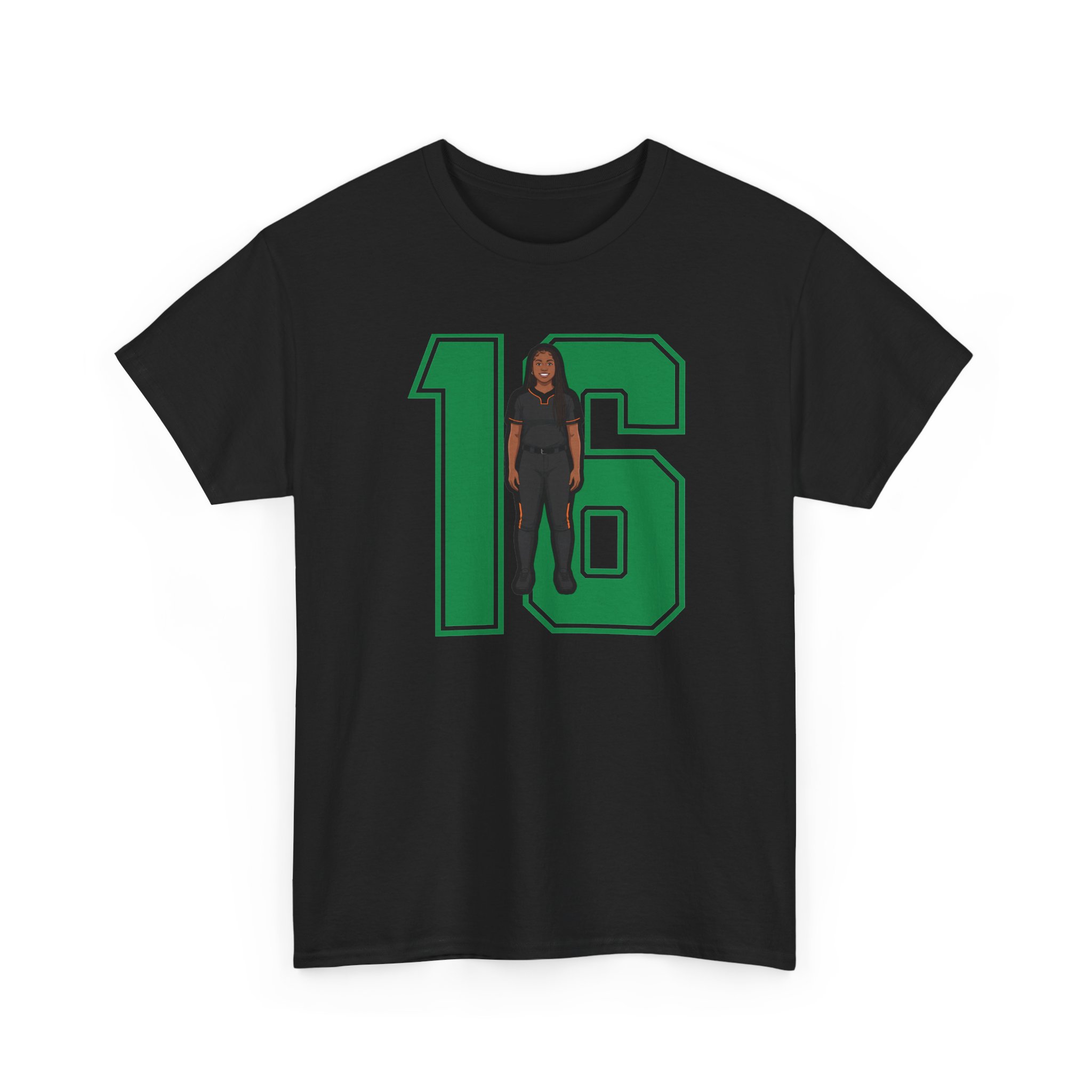 Tee — character_number in Black