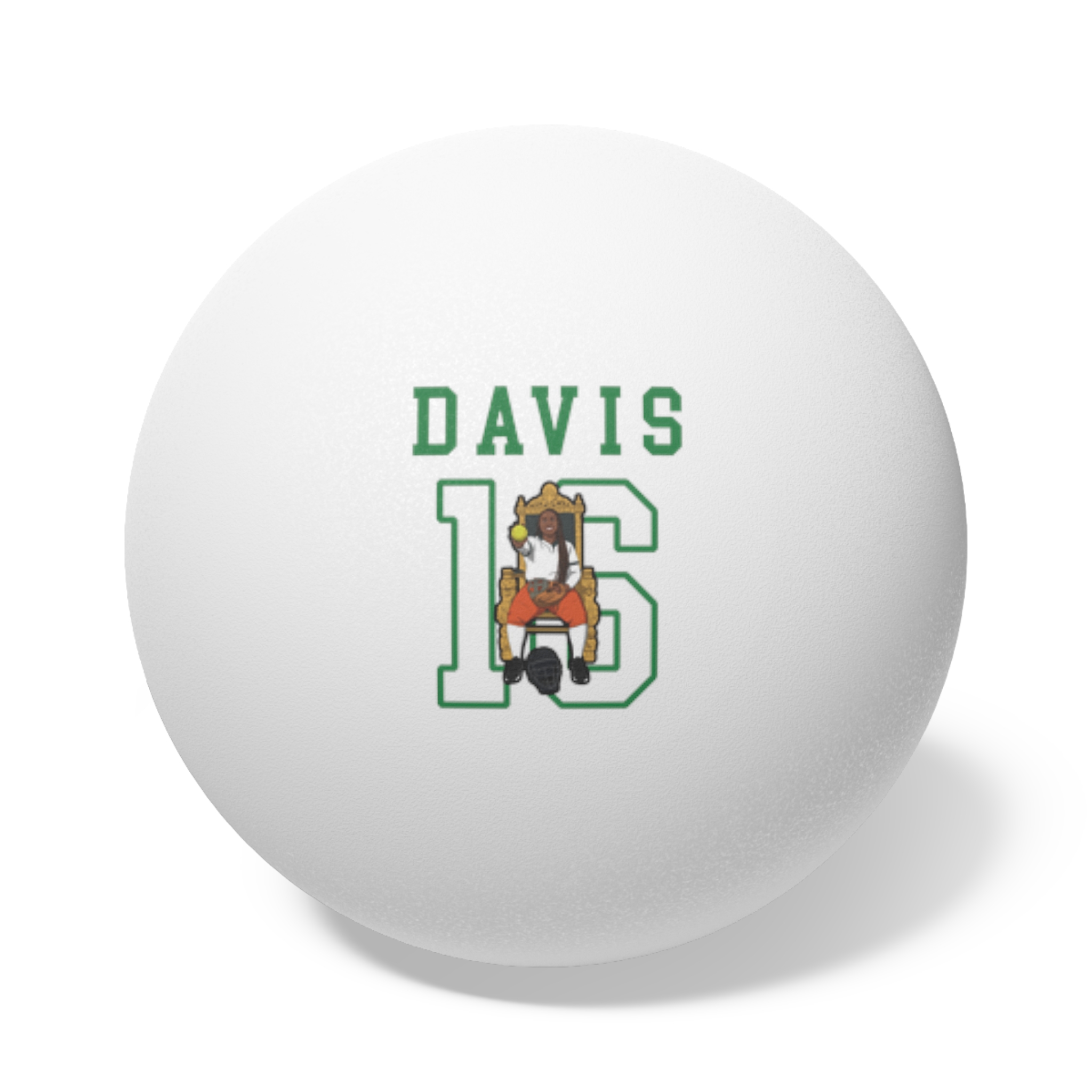 Ping Pong Balls, 6 pcs — character_shirsey in White