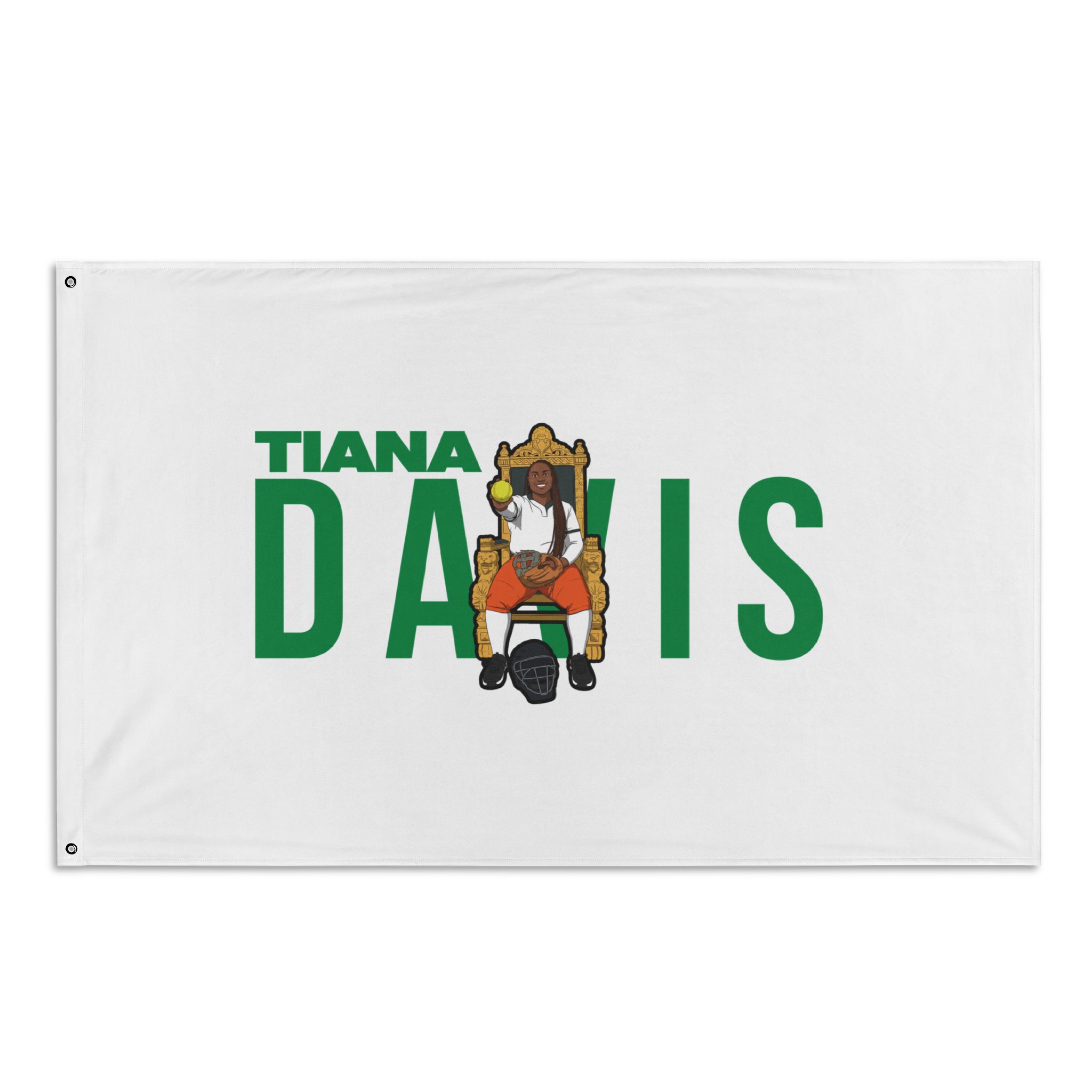 Flag (35 × 56 in) — character_player_name in Classic