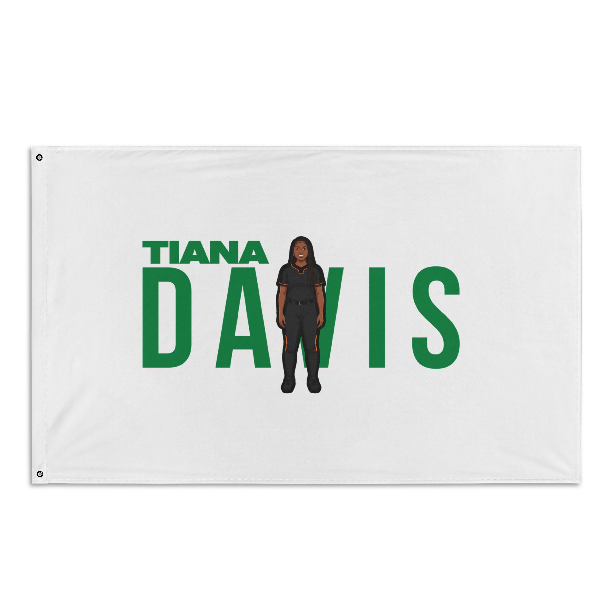 Flag (35 × 56 in) — character_player_name in Classic