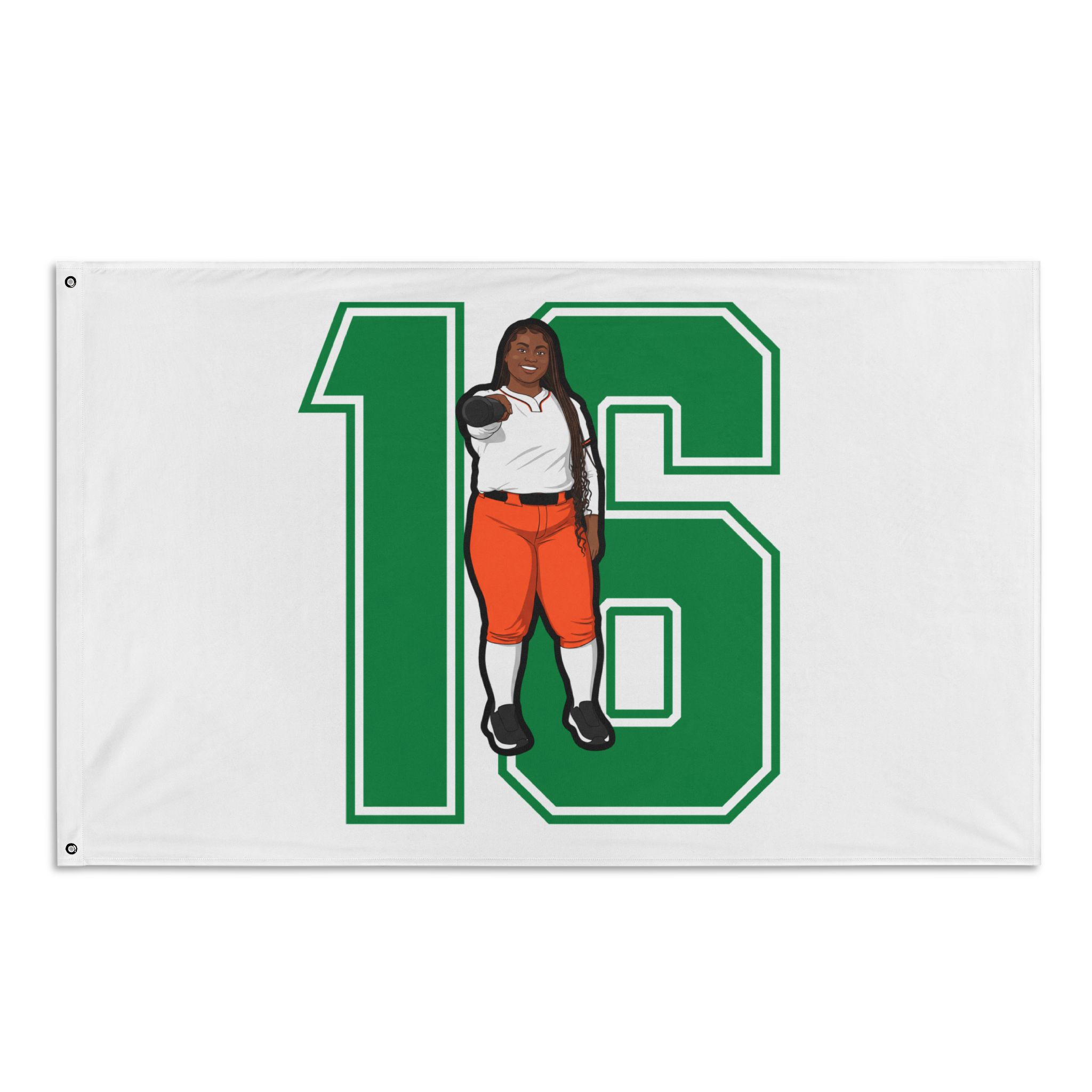 Flag (35 × 56 in) — character_number in Classic