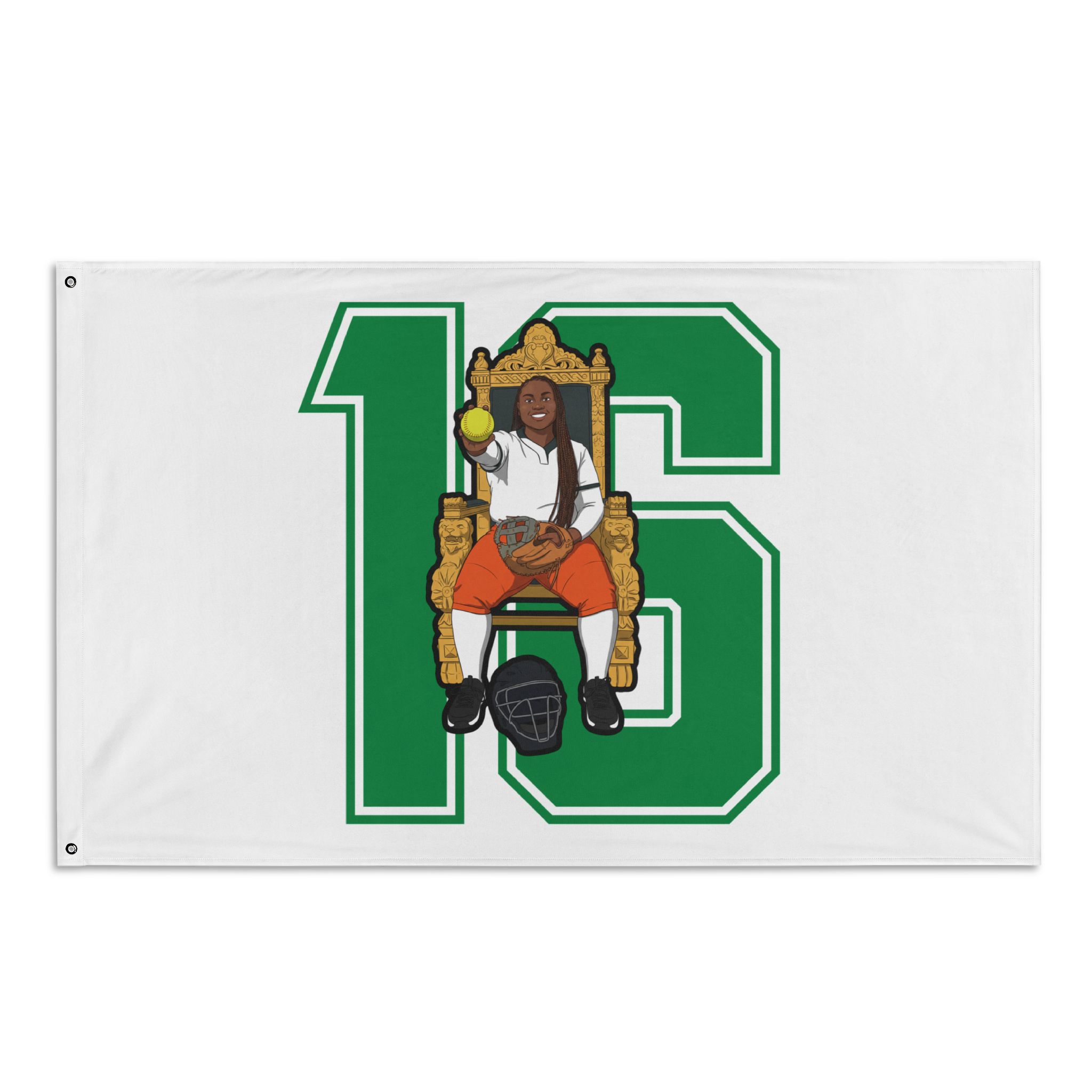 Flag (35 × 56 in) — character_number in Classic