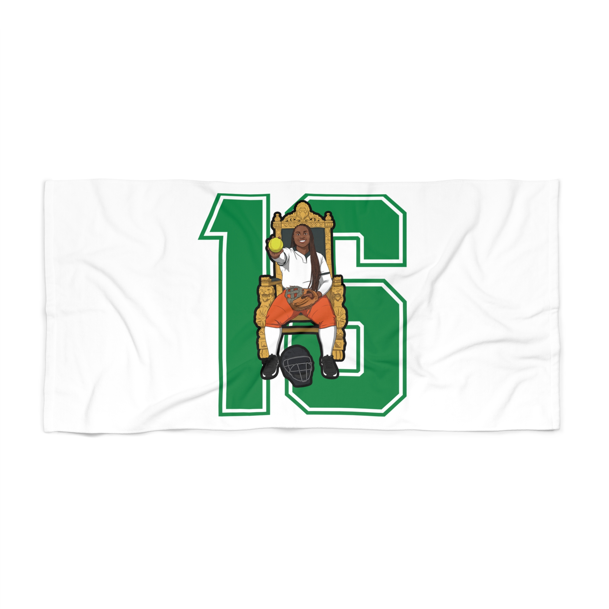 Beach Towel — character_number in Classic