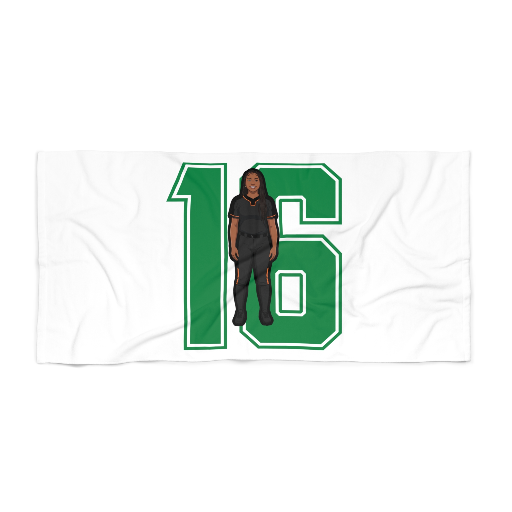 Beach Towel — character_number in Classic