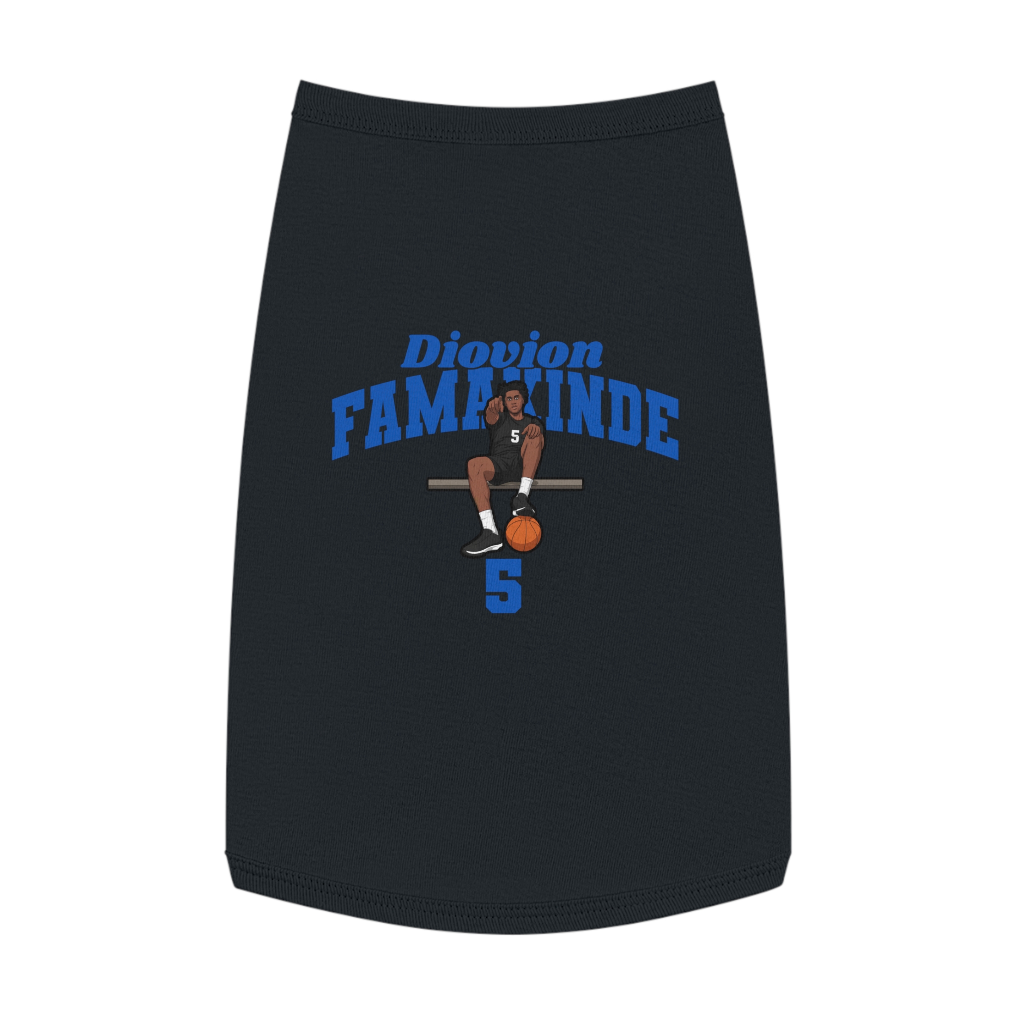 Pet Tank Top — character_signature_arch in White