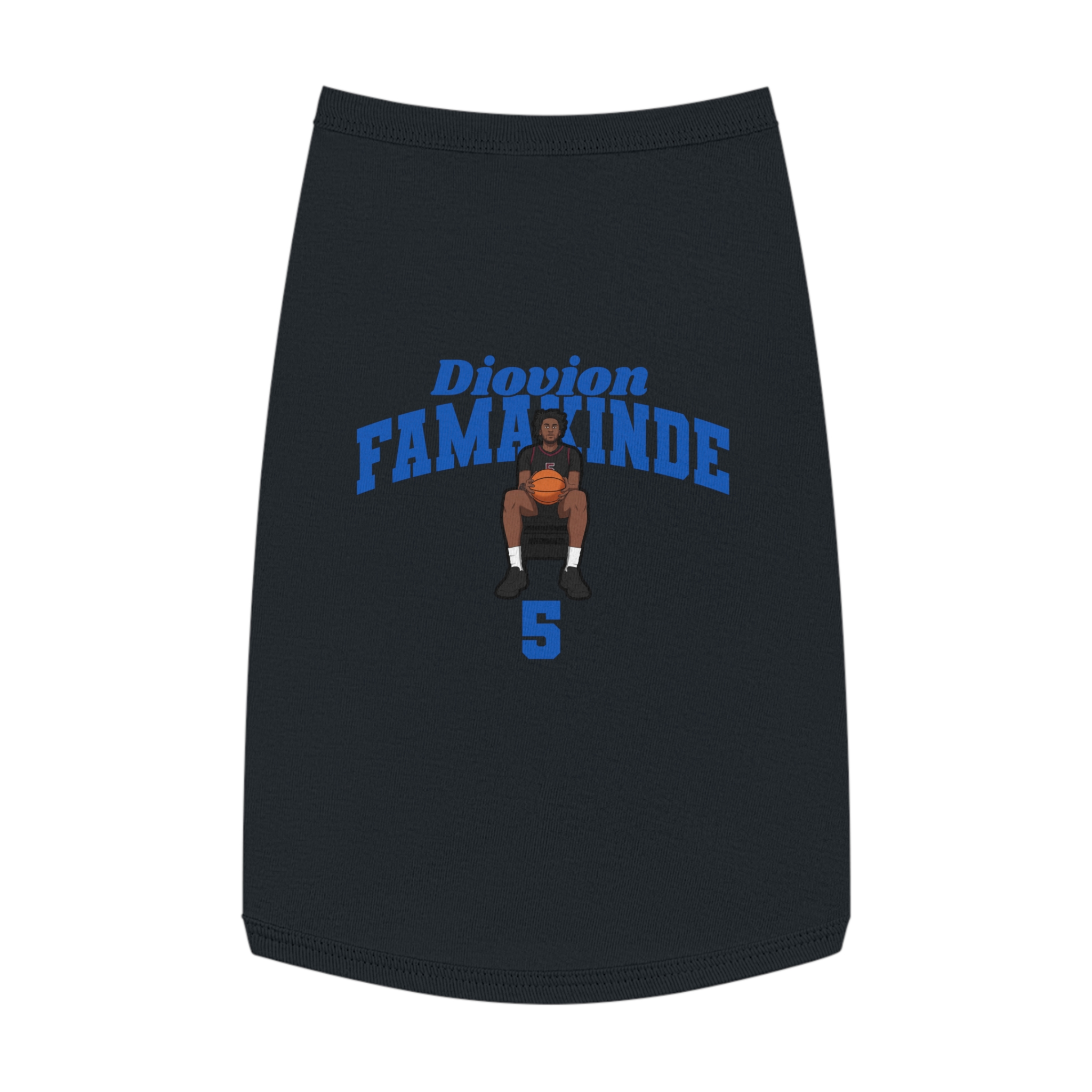 Pet Tank Top — character_signature_arch in Black