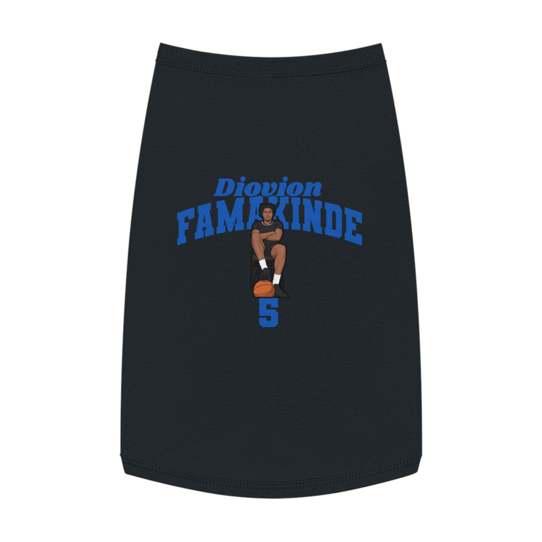 Pet Tank Top — character_signature_arch in White