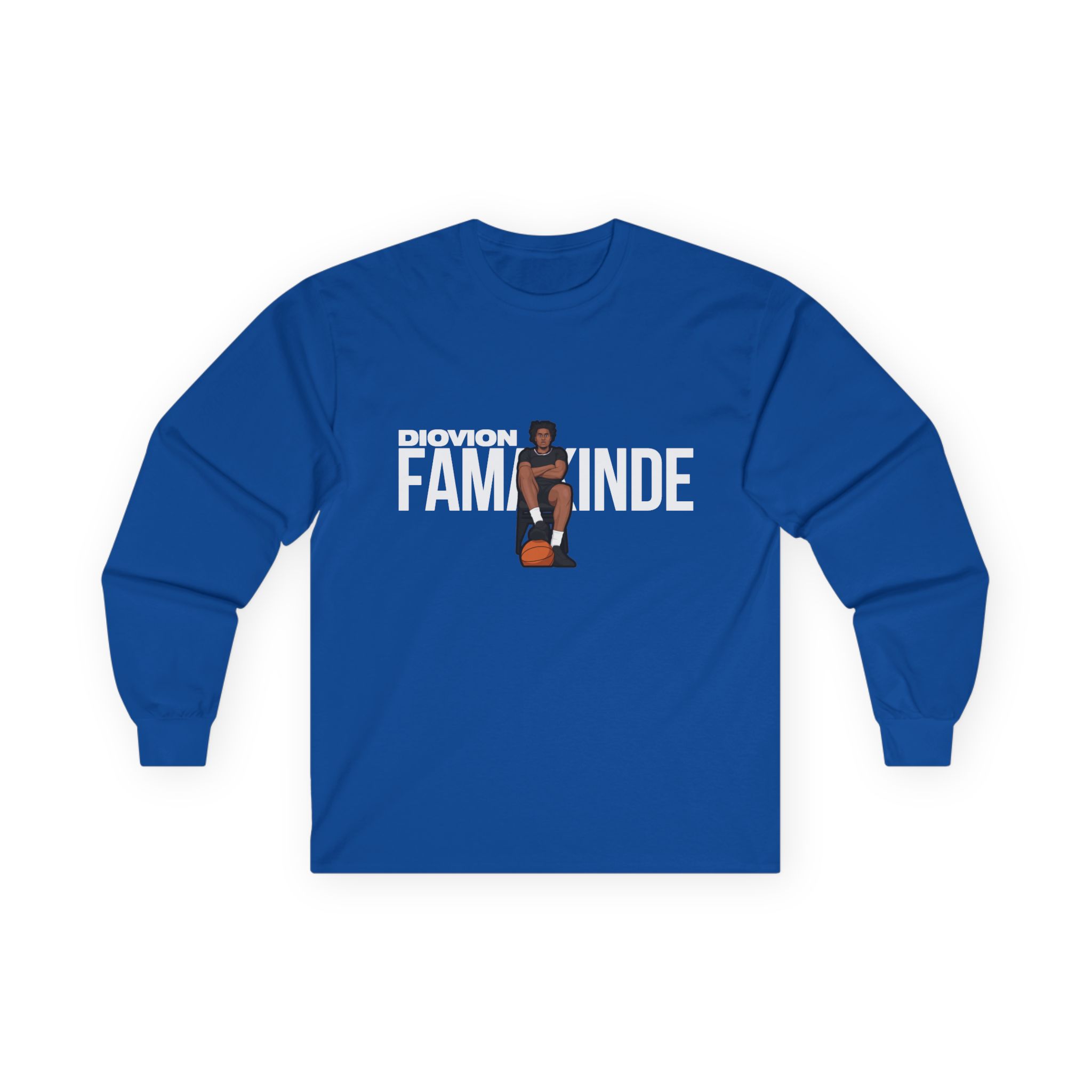 Long Sleeve Tee — character_player_name in Royal