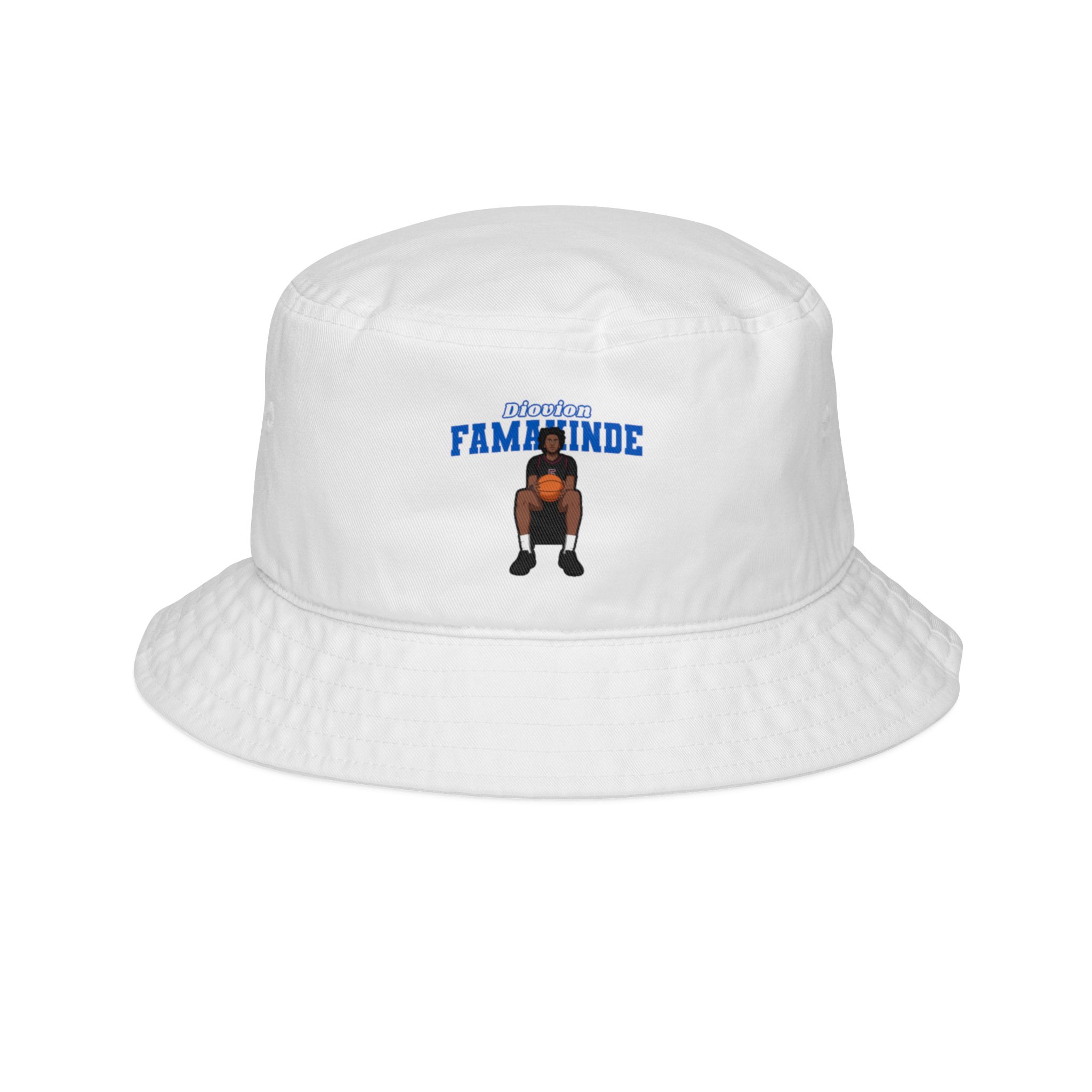 Bucket Hat — character_name_arch in White