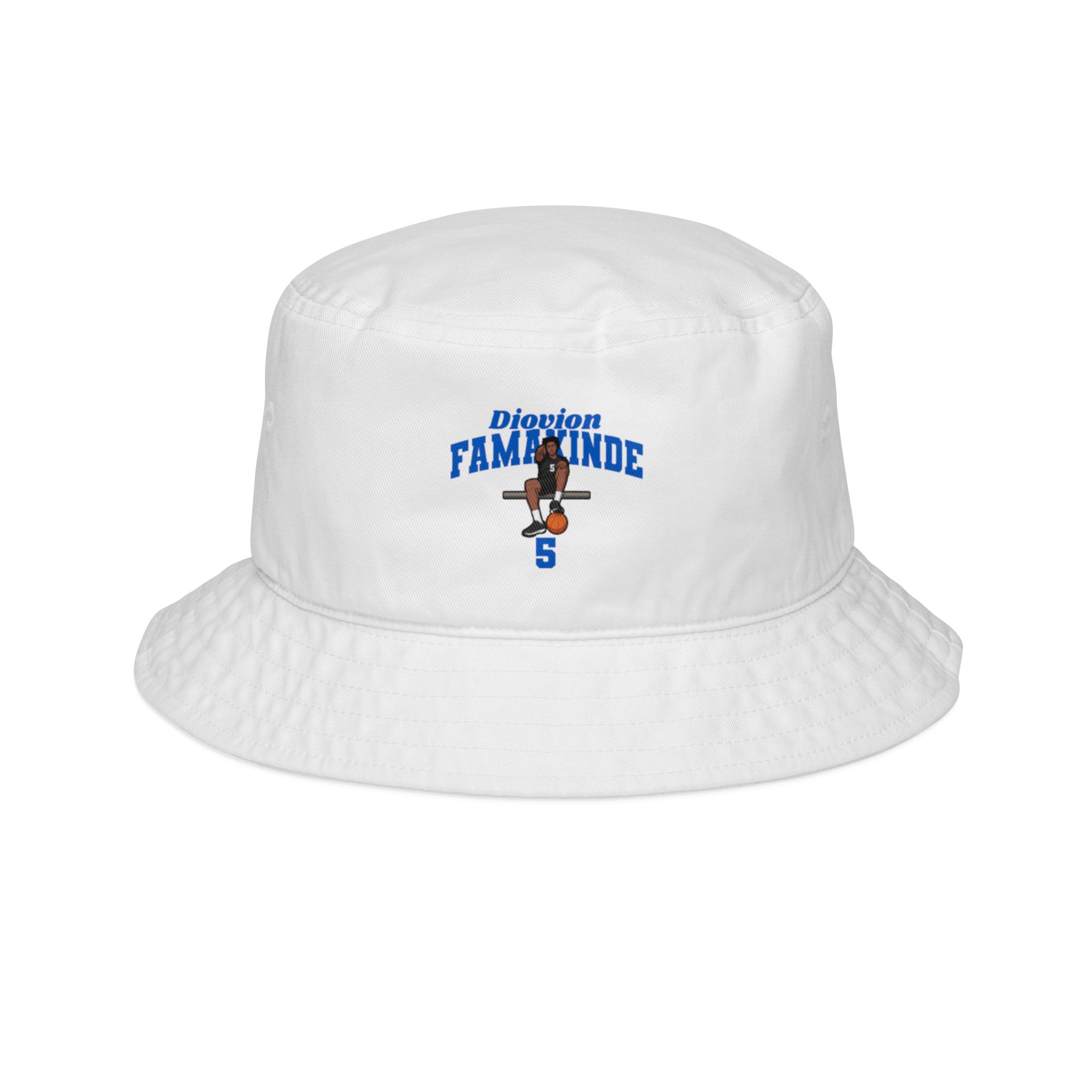 Bucket Hat — character_signature_arch in White