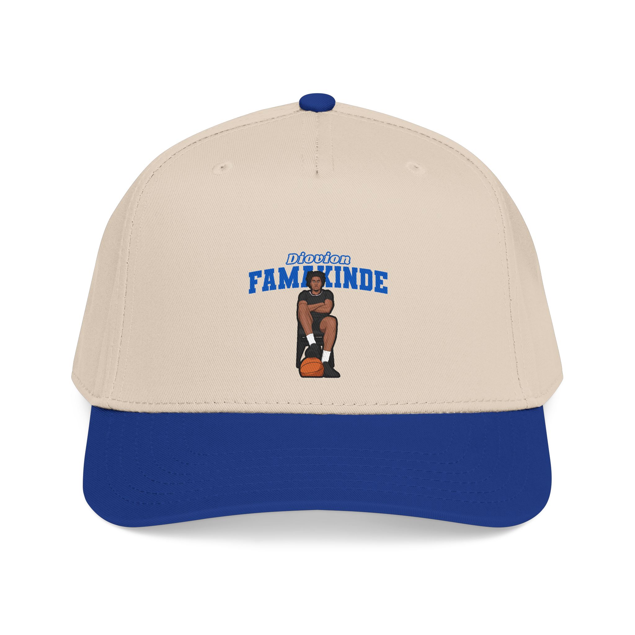 Baseball Cap — character_name_arch in Royal / Natural