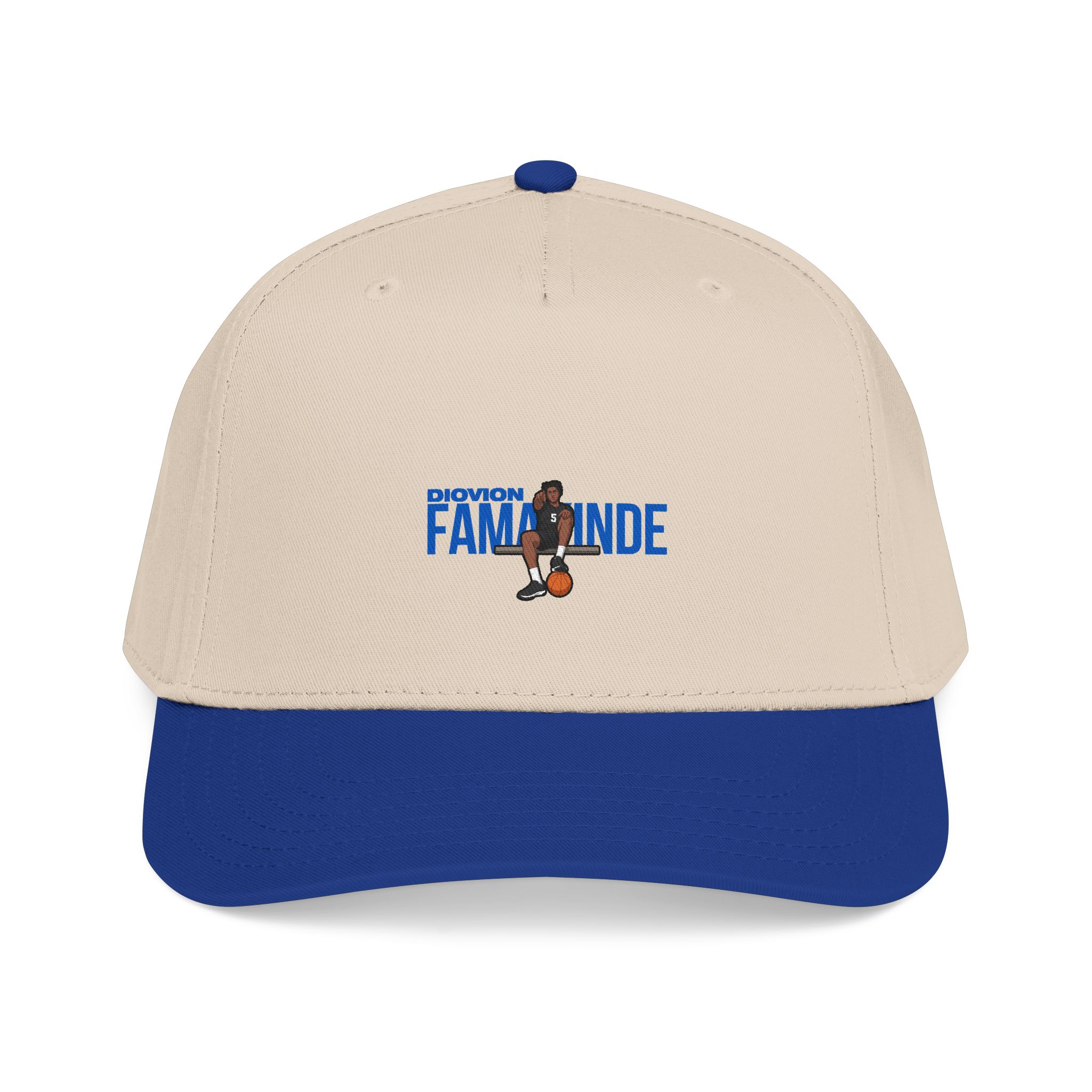 Baseball Cap — character_player_name in Royal / Natural