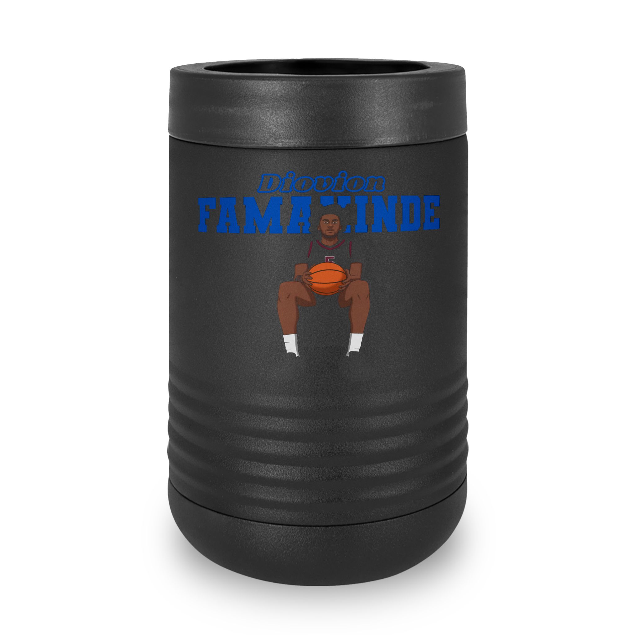 Stainless Can Cooler — character_name_arch in Black