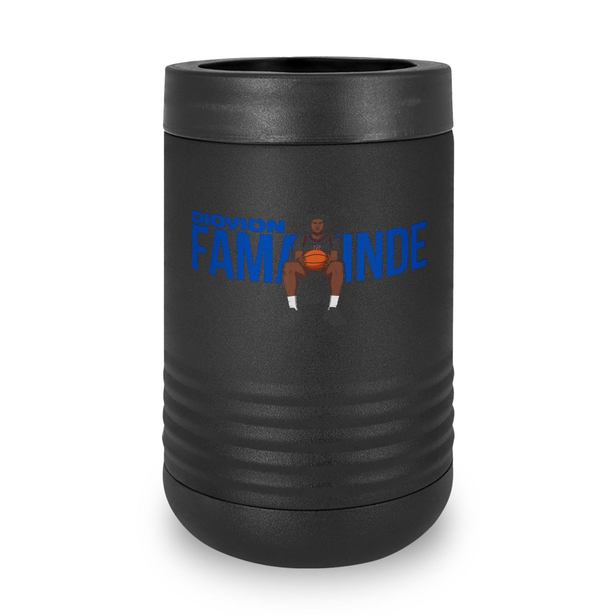 Stainless Can Cooler — character_player_name in Black