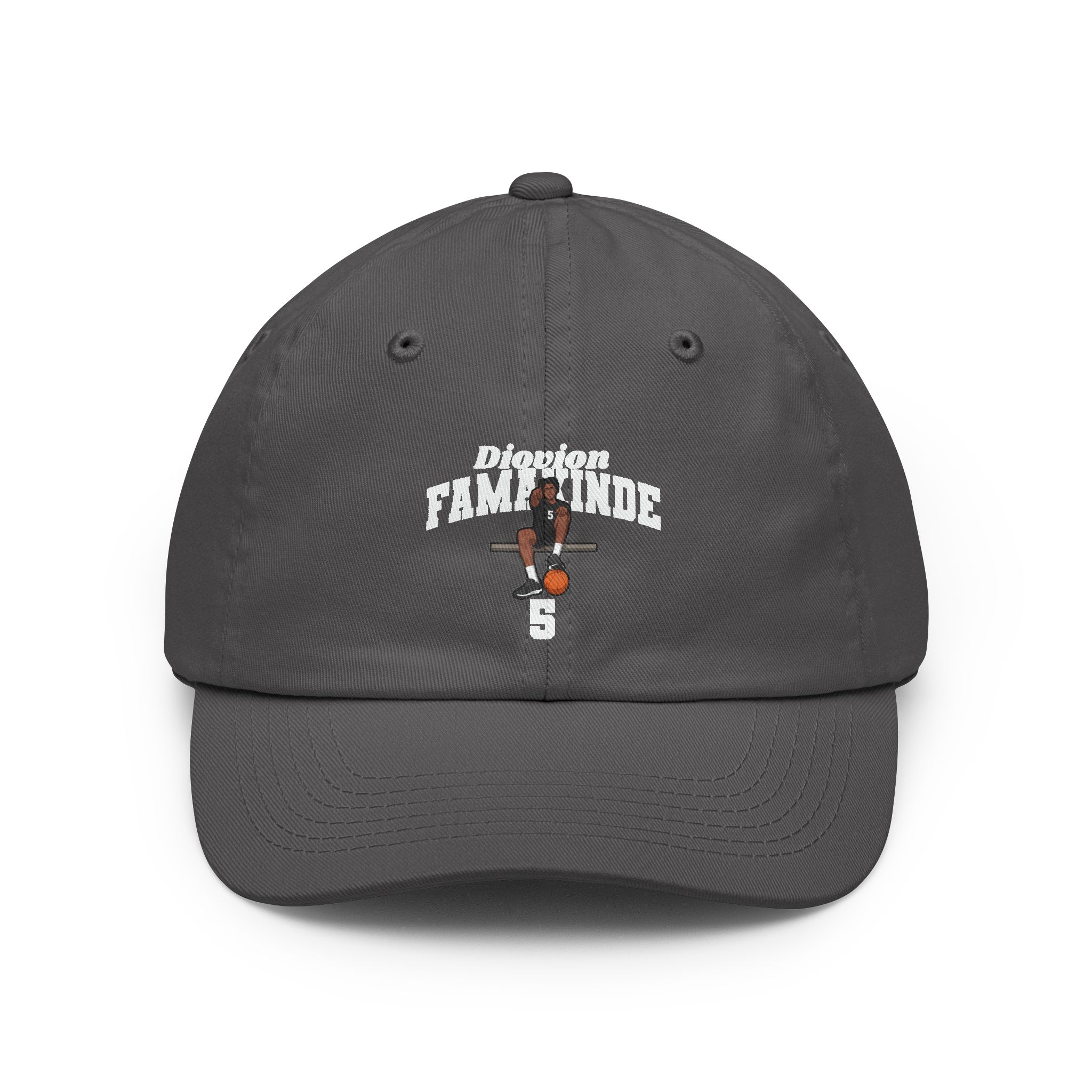 Classic Cap — character_signature_arch in Grey
