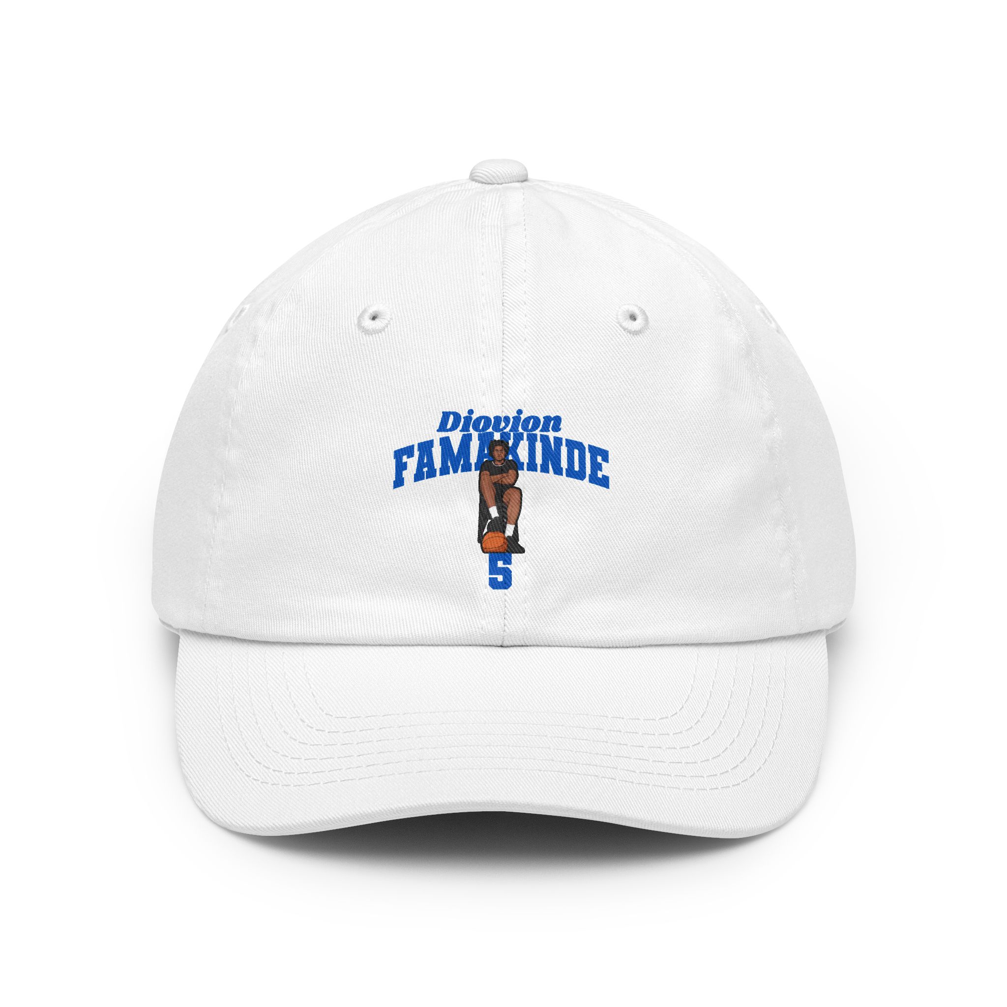 Classic Cap — character_signature_arch in White