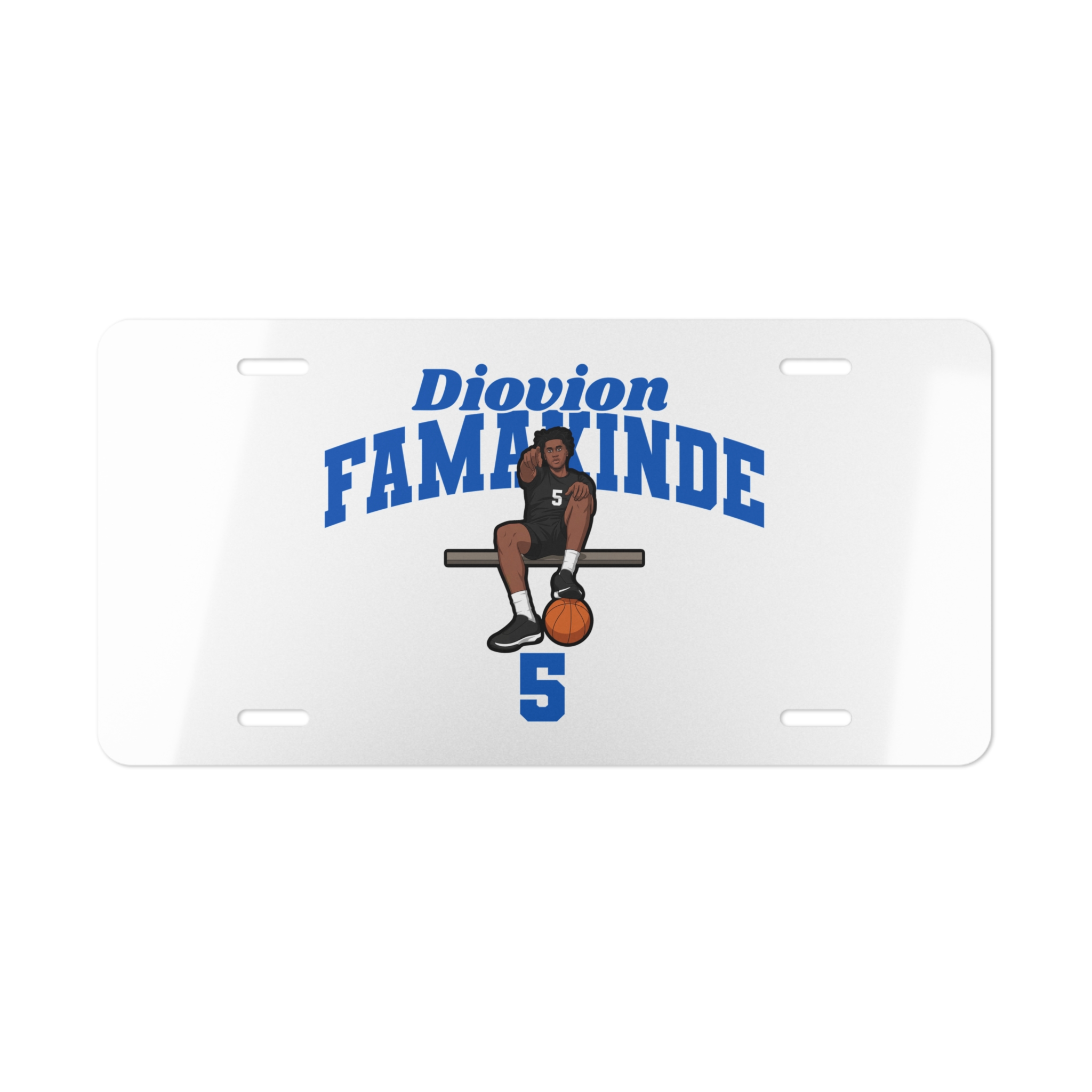 License Plate — character_signature_arch in Classic