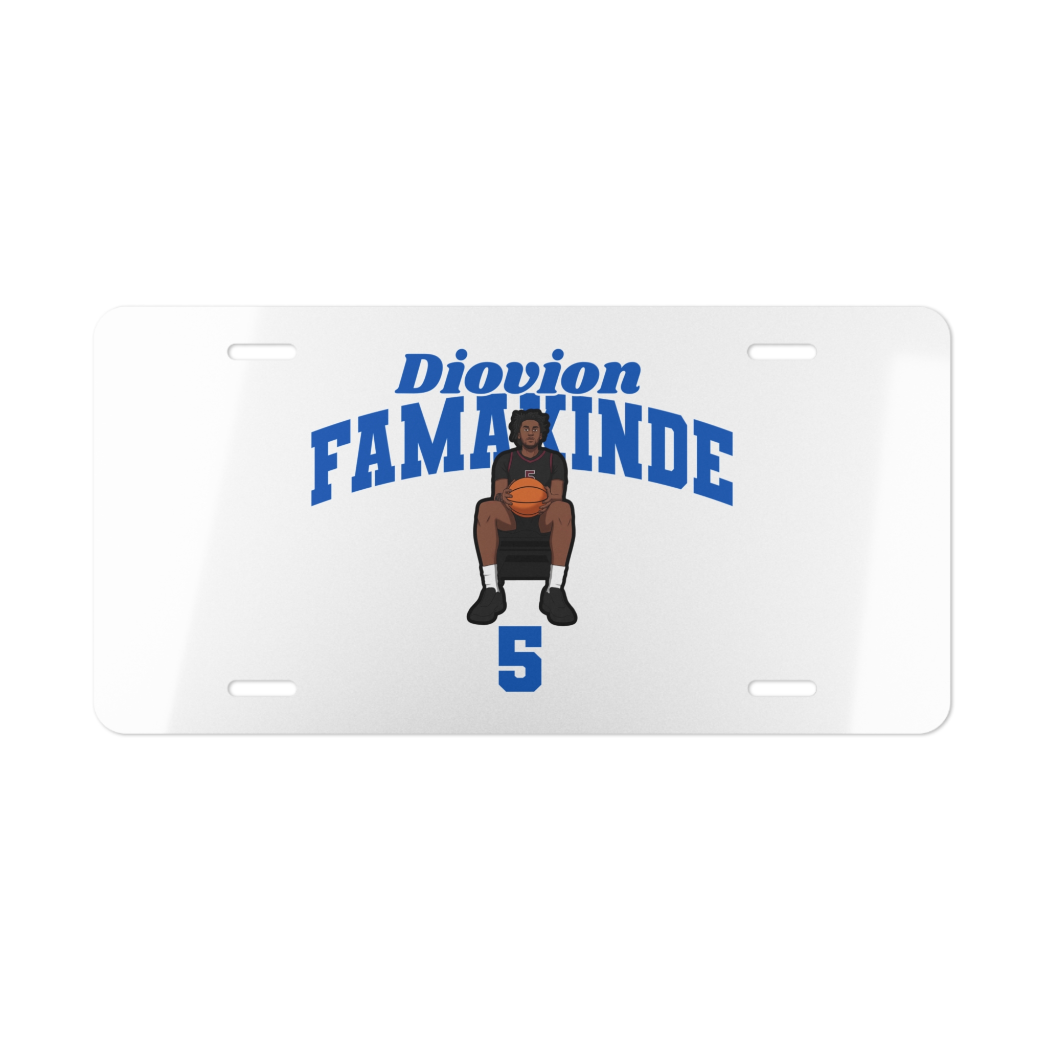 License Plate — character_signature_arch in Classic
