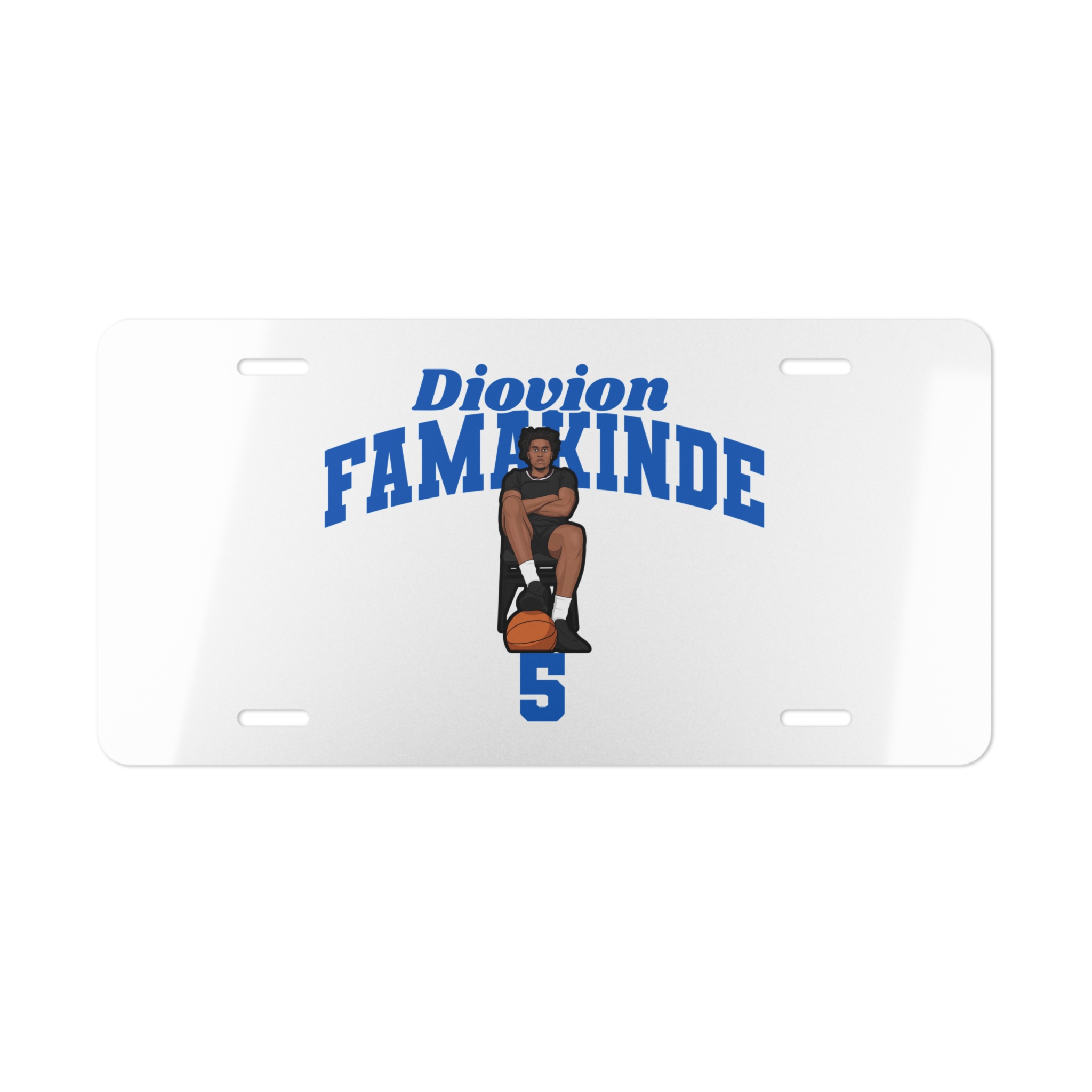 License Plate — character_signature_arch in Classic