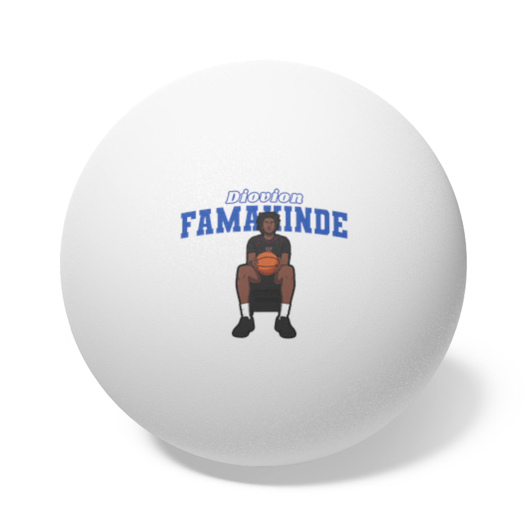 Ping Pong Balls, 6 pcs — character_name_arch in White