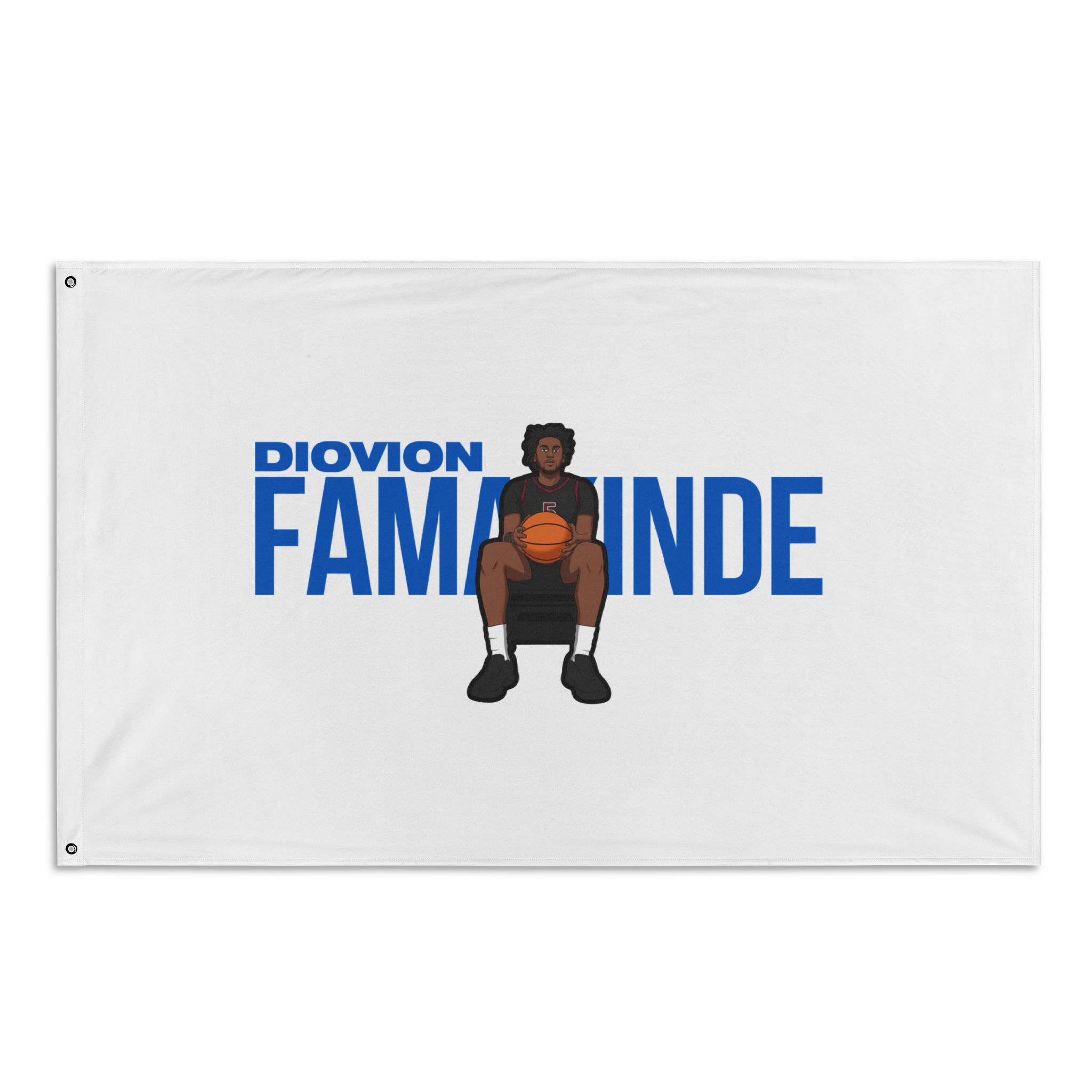 Flag (35 × 56 in) — character_player_name in Classic