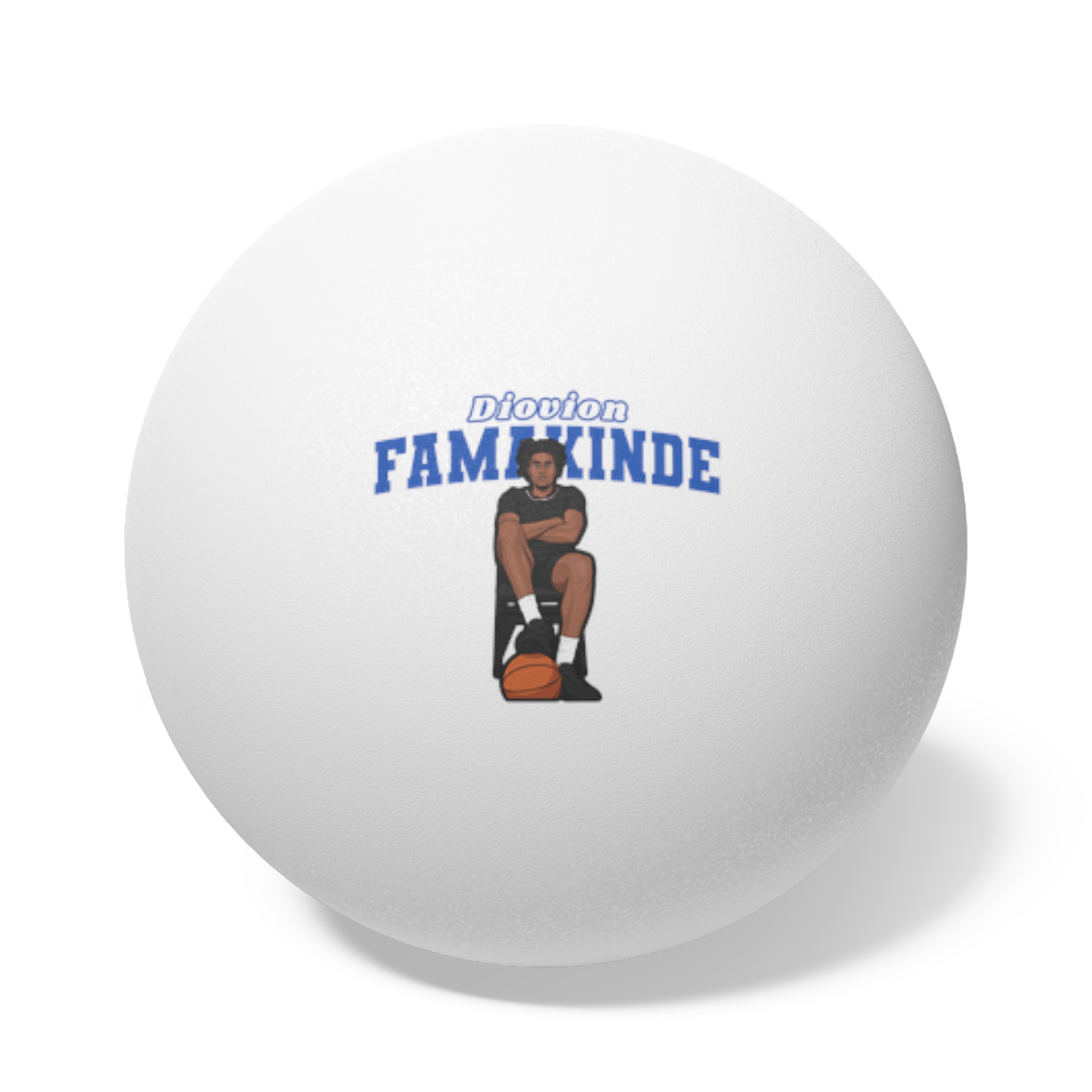 Ping Pong Balls, 6 pcs — character_name_arch in White