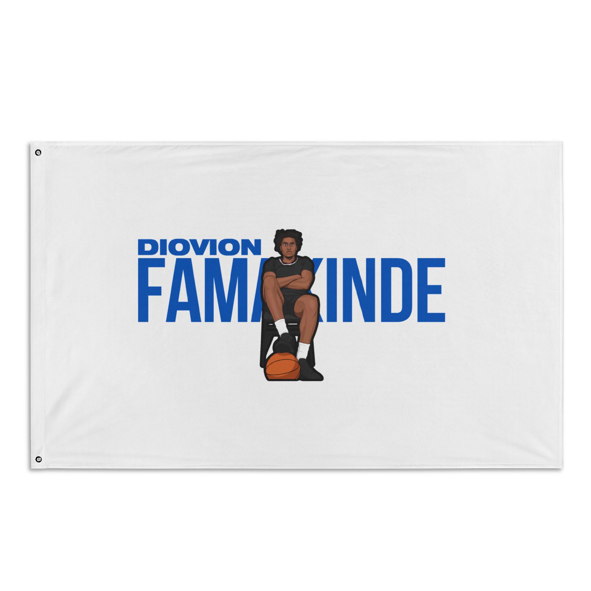 Flag (35 × 56 in) — character_player_name in Classic